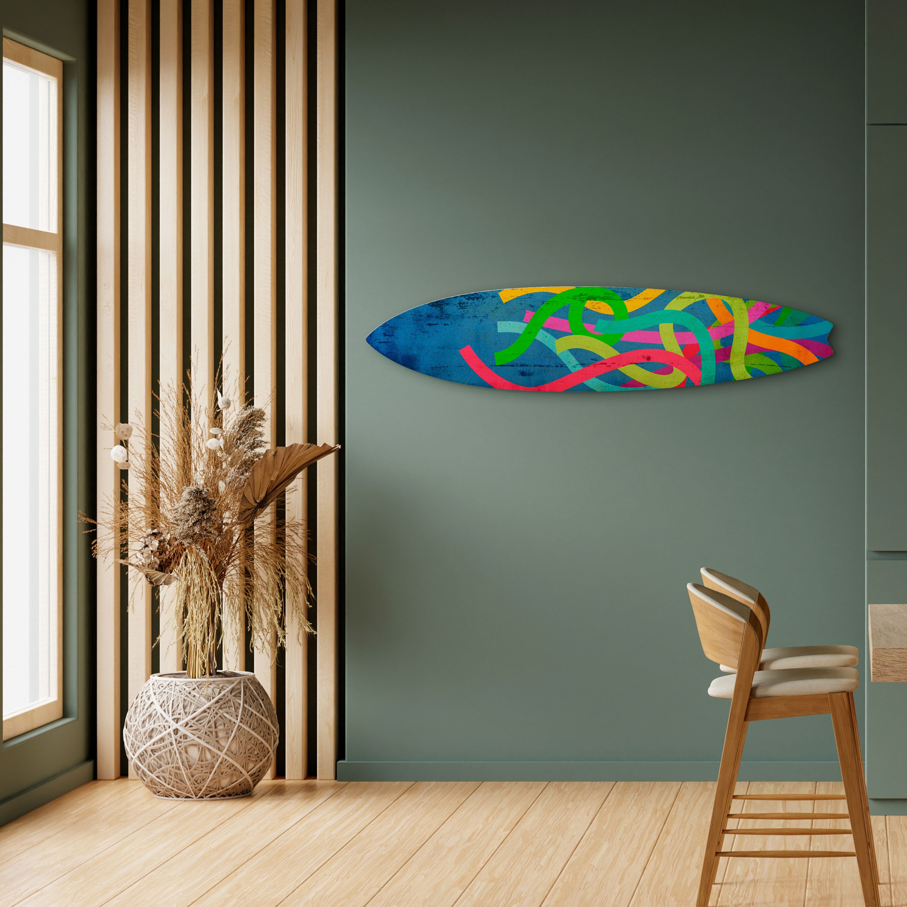STREAMER TANGLE Dekoracyjna deska surfingowa
