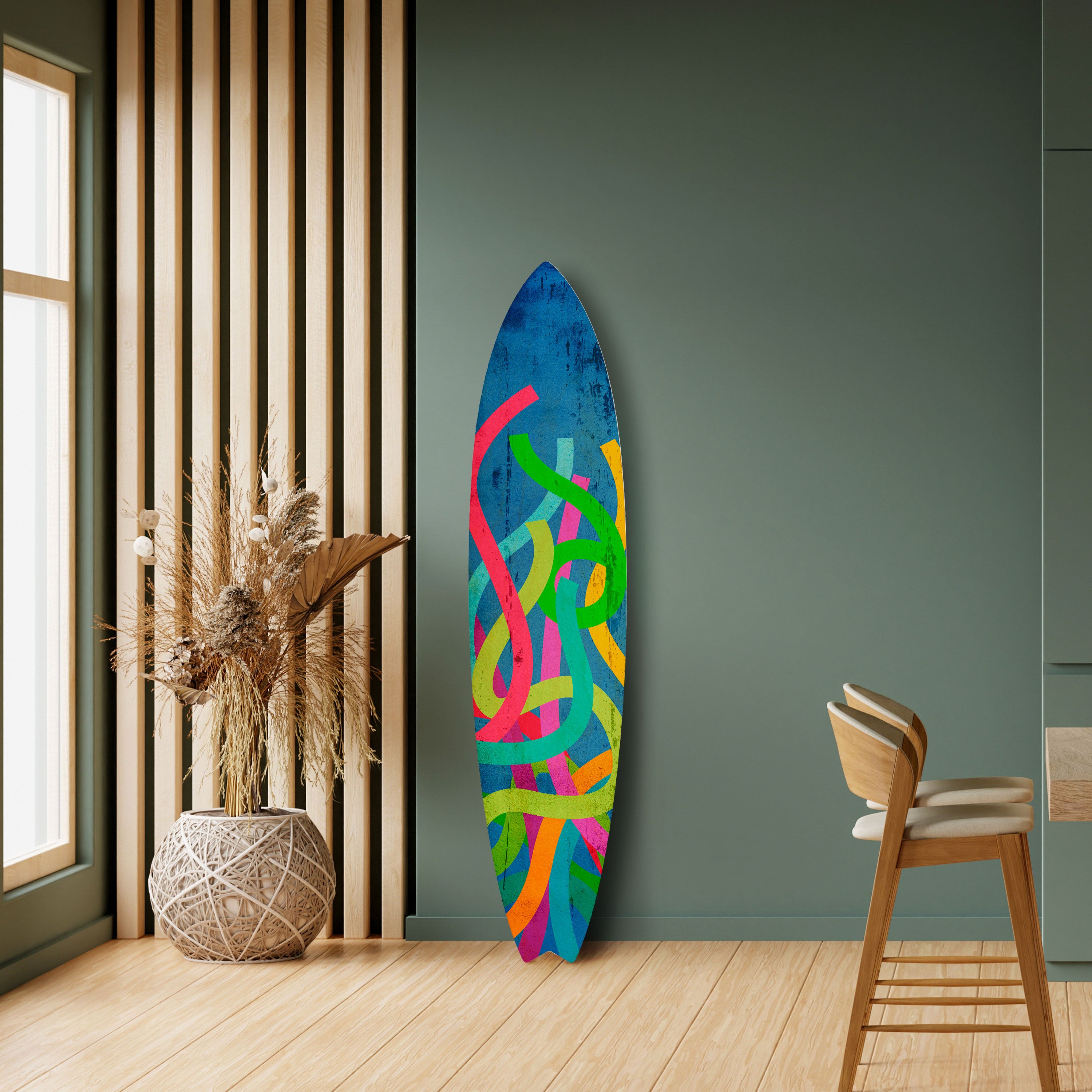 STREAMER TANGLE Dekoracyjna deska surfingowa