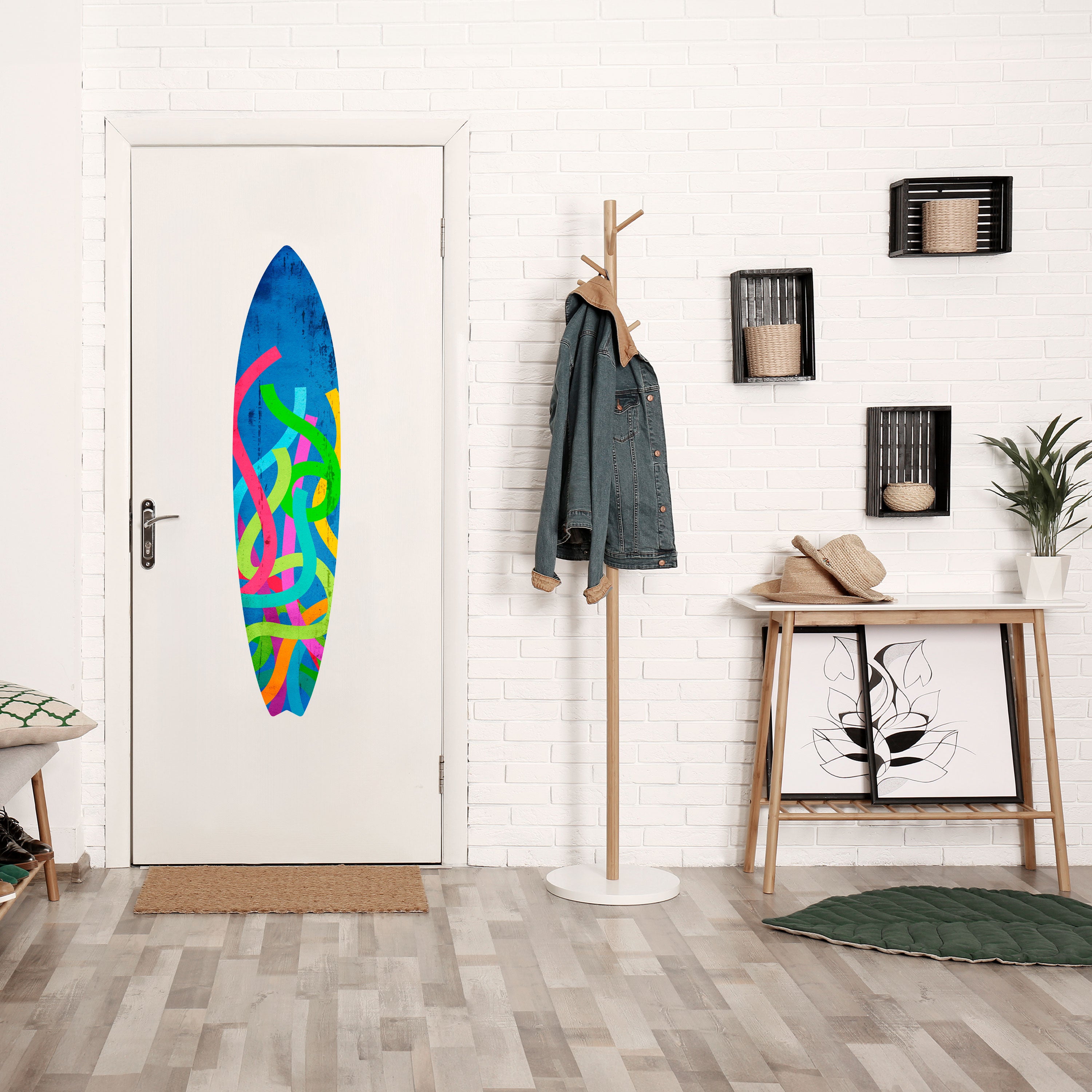 STREAMER TANGLE Naklejka - deska surfingowa