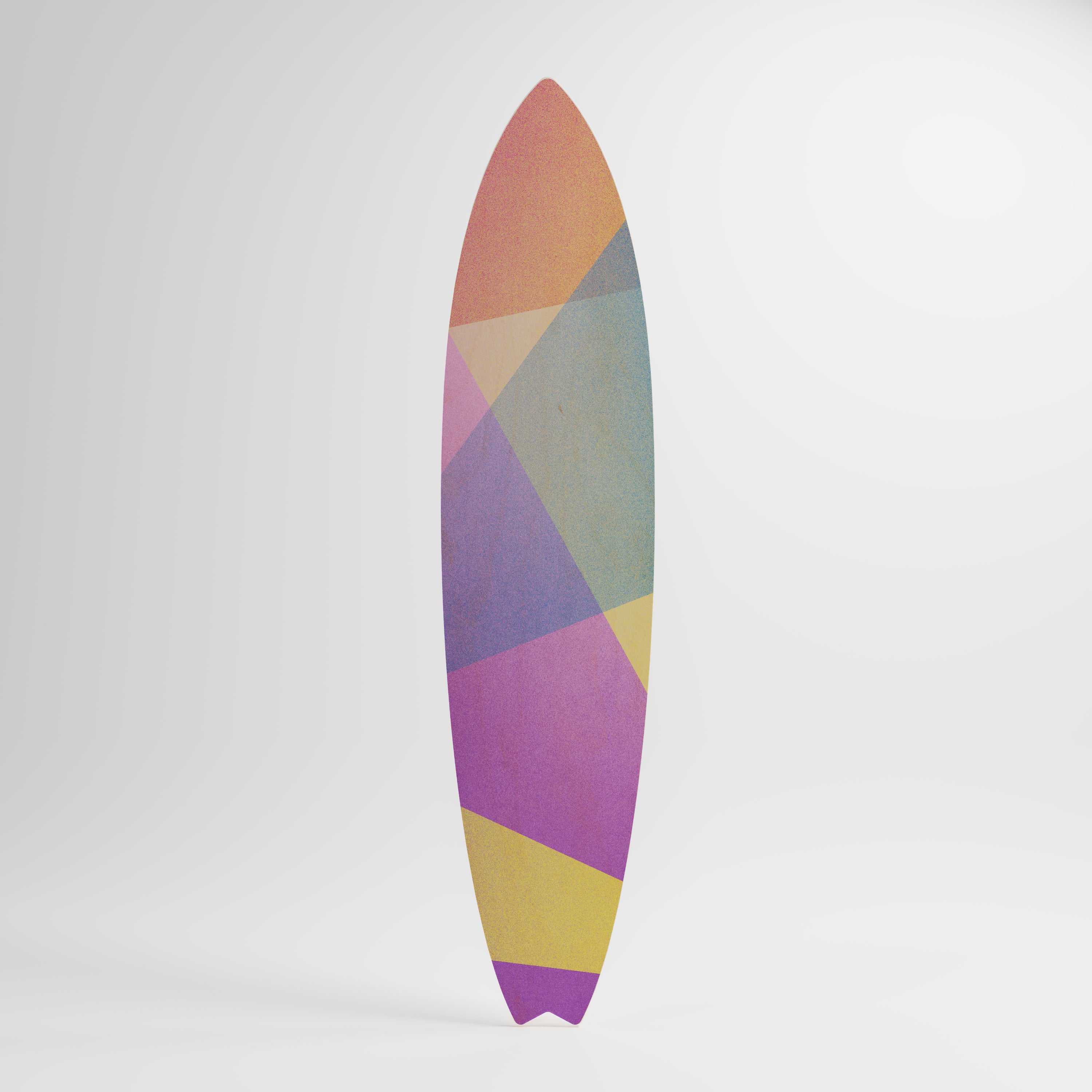 BRIGHT GEOMETRY Dekoracyjna deska surfingowa