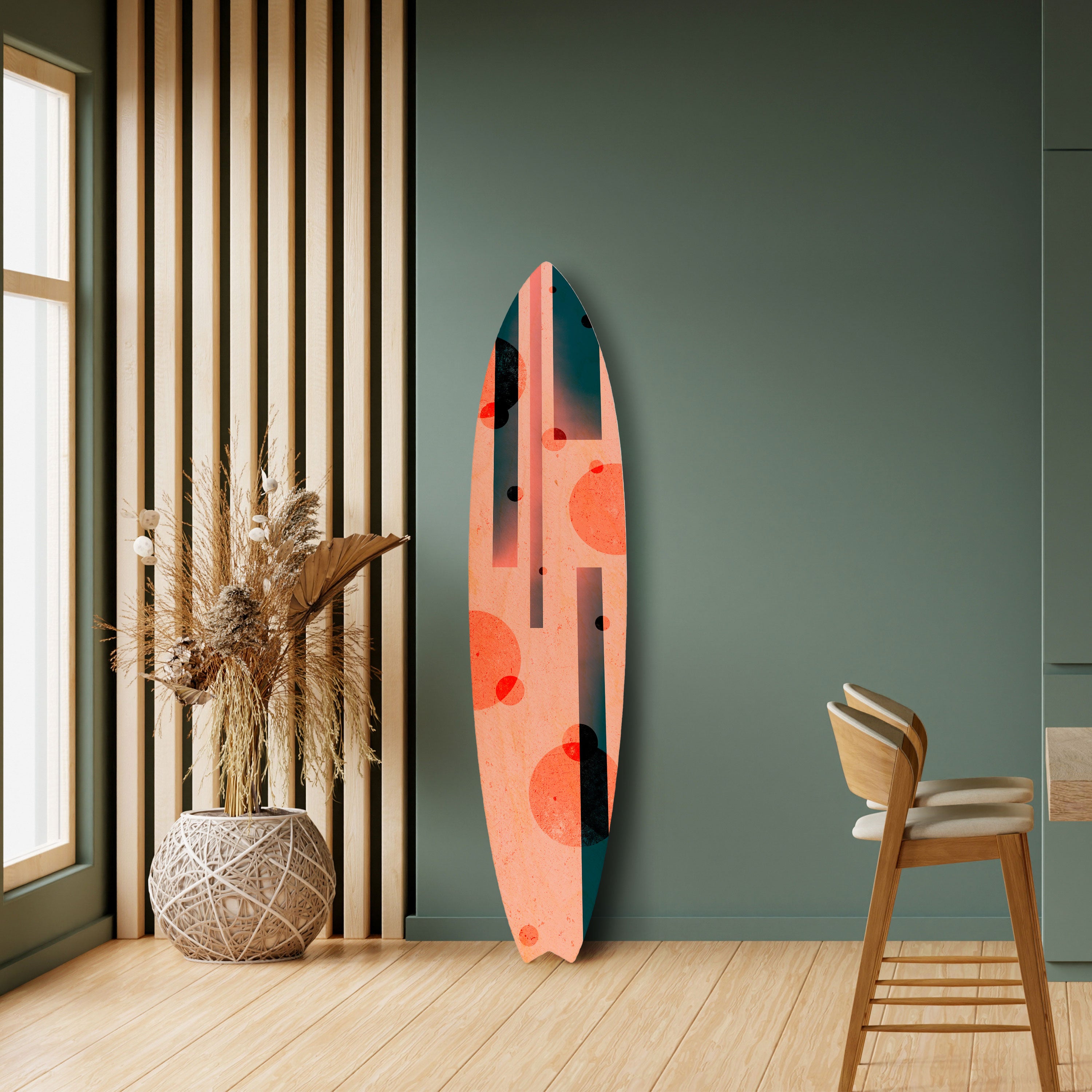 BLUSHED SPECTRUM Dekoracyjna deska surfingowa