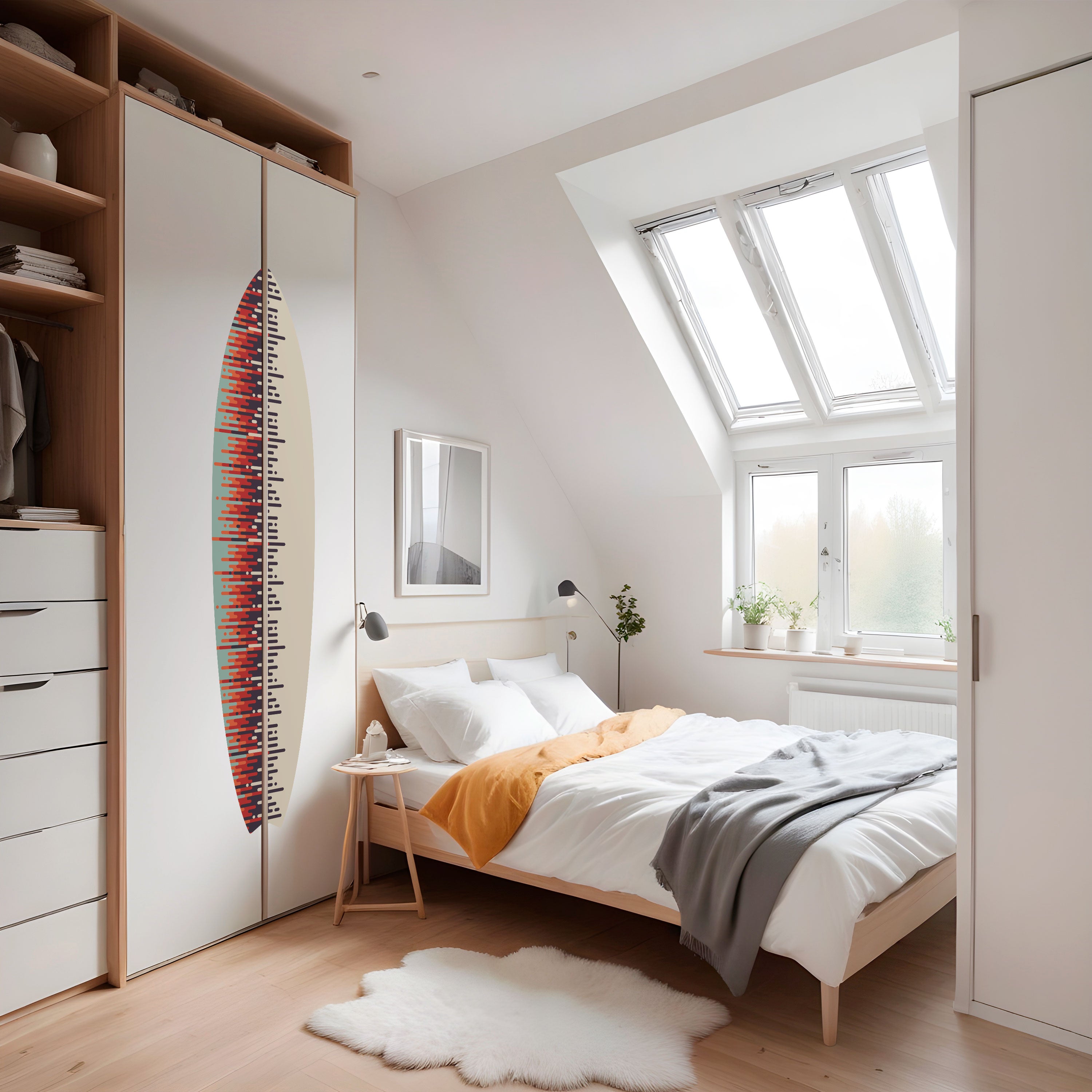 CHROMA CONTOURS Naklejka - deska surfingowa