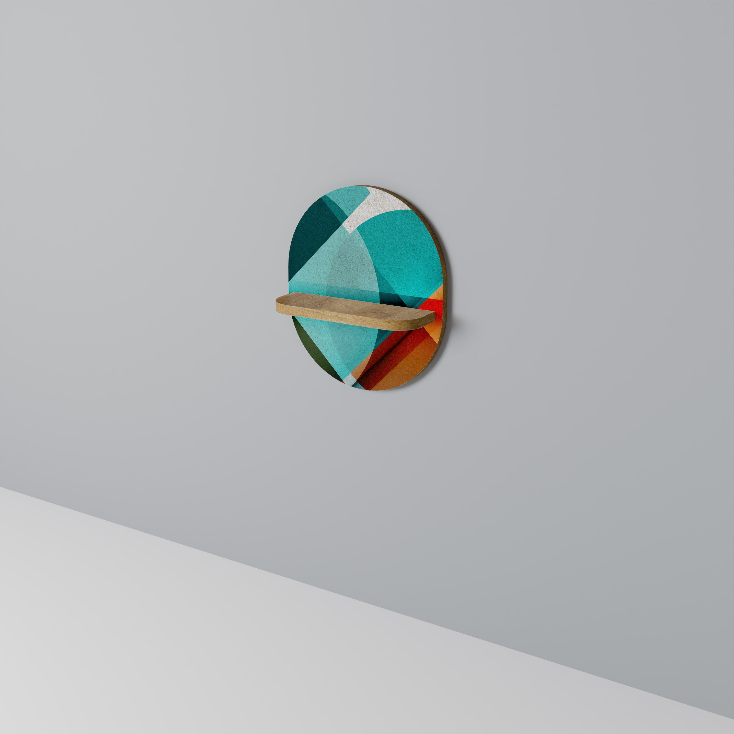 CIRCULAR RHAPSODY Półka owalna