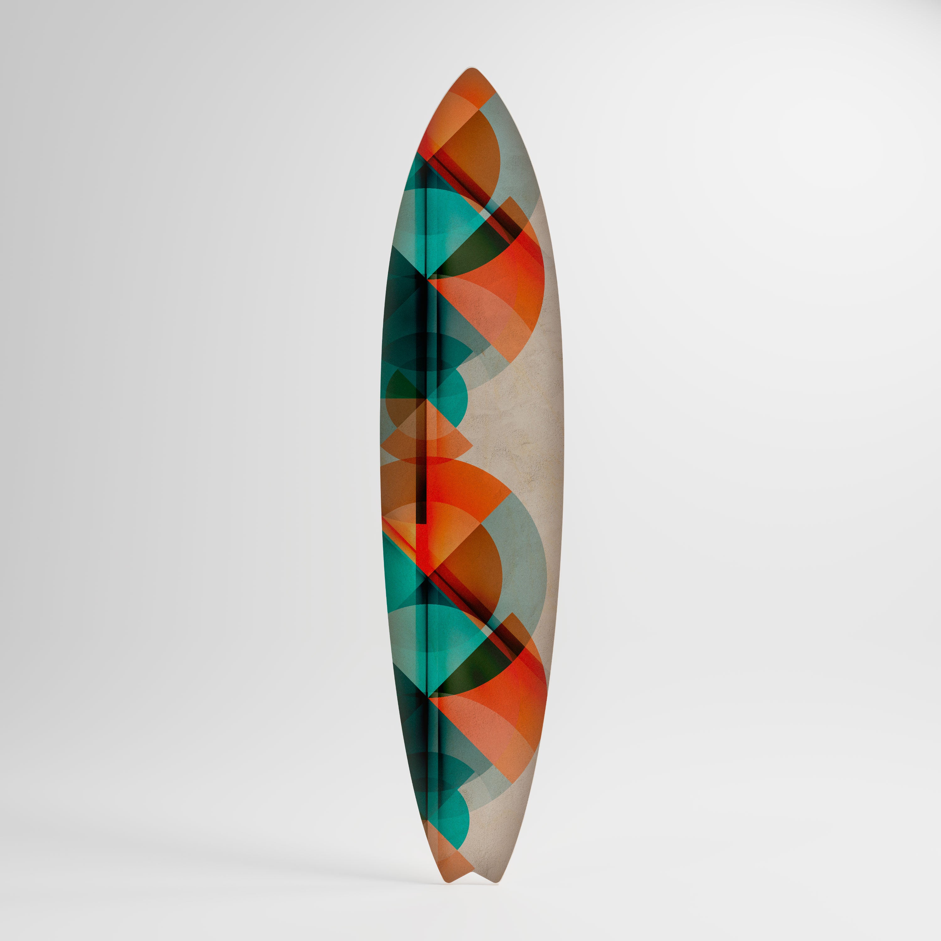 CIRCULAR RHAPSODY Dekoracyjna deska surfingowa