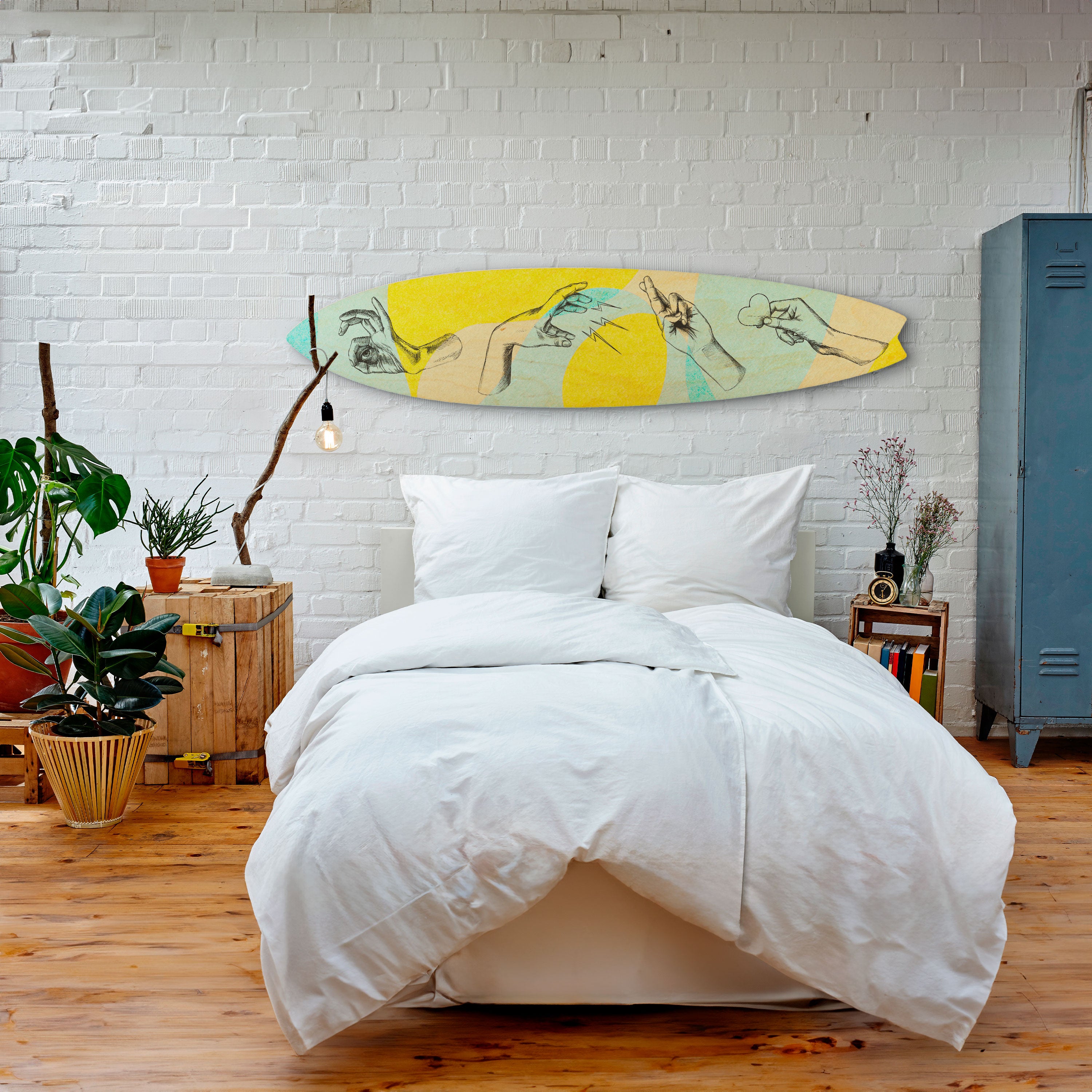 BODY LANGUAGE Dekoracyjna deska surfingowa