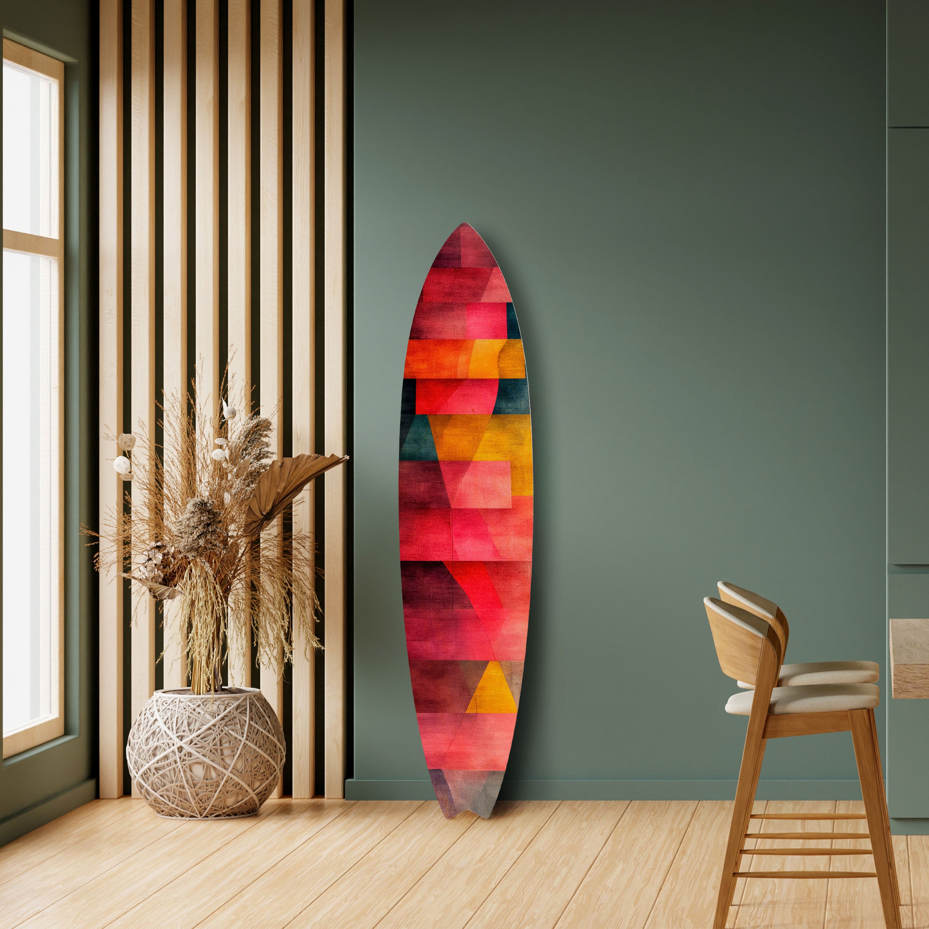 COLORFUL SOUNDS Dekoracyjna deska surfingowa