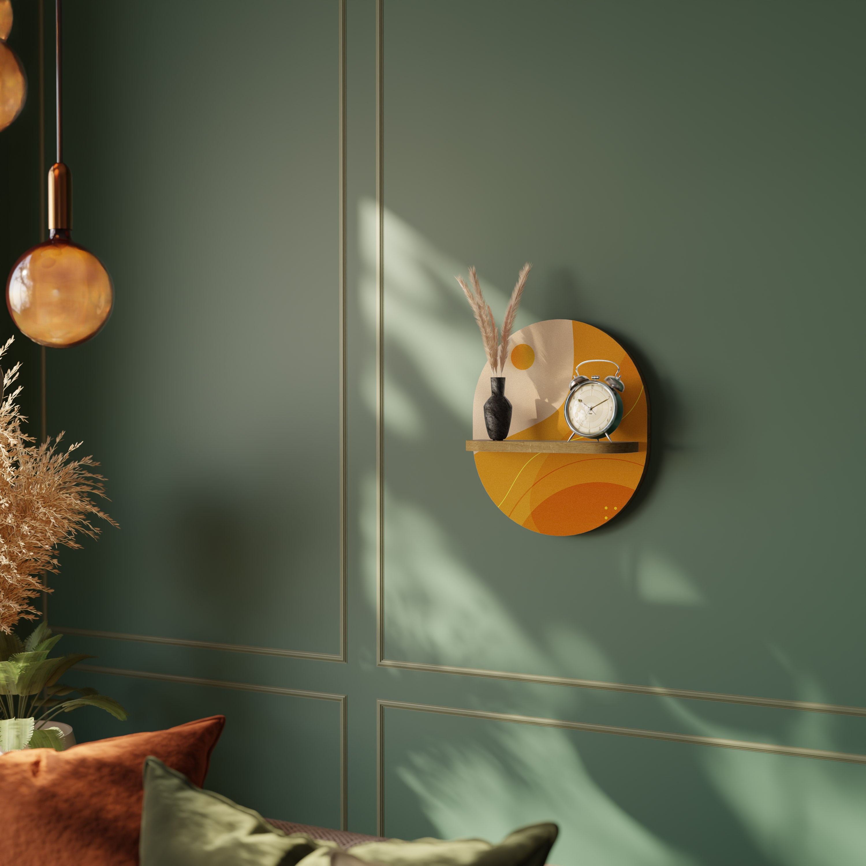 ORANGE ARRANGEMENT Półka owalna