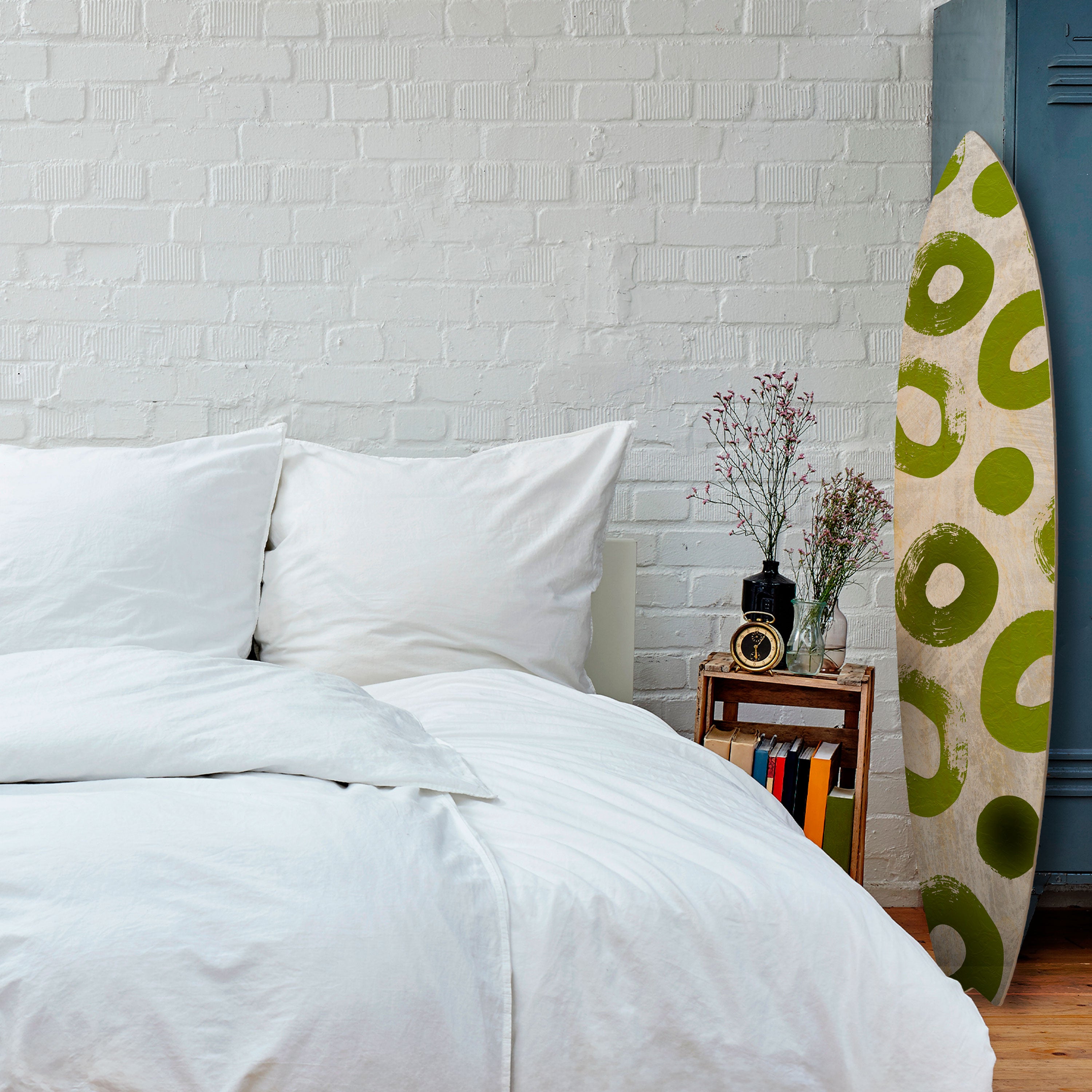 GREEN RHAPSODY Dekoracyjna deska surfingowa