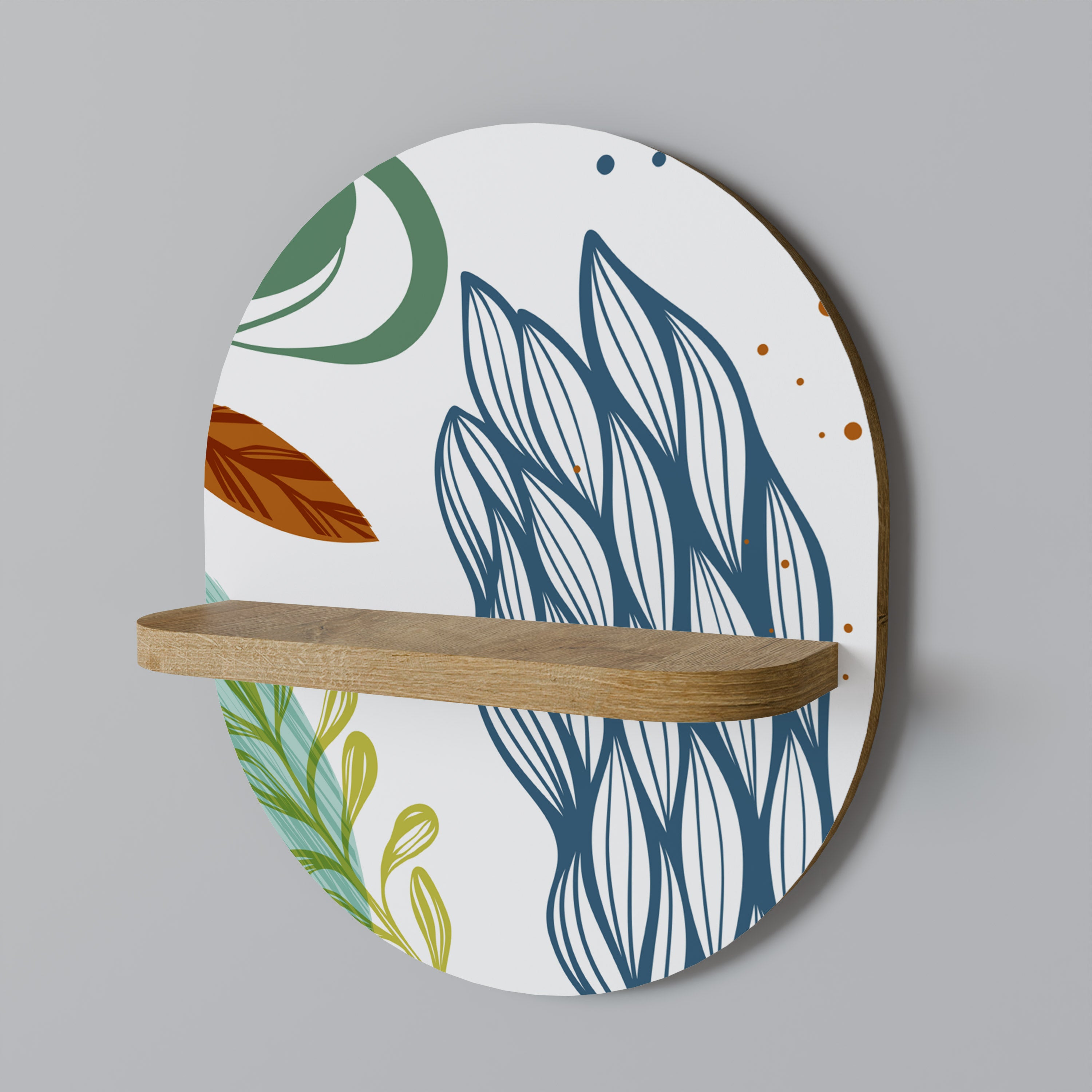 BOTANICAL HURRICANE Półka owalna