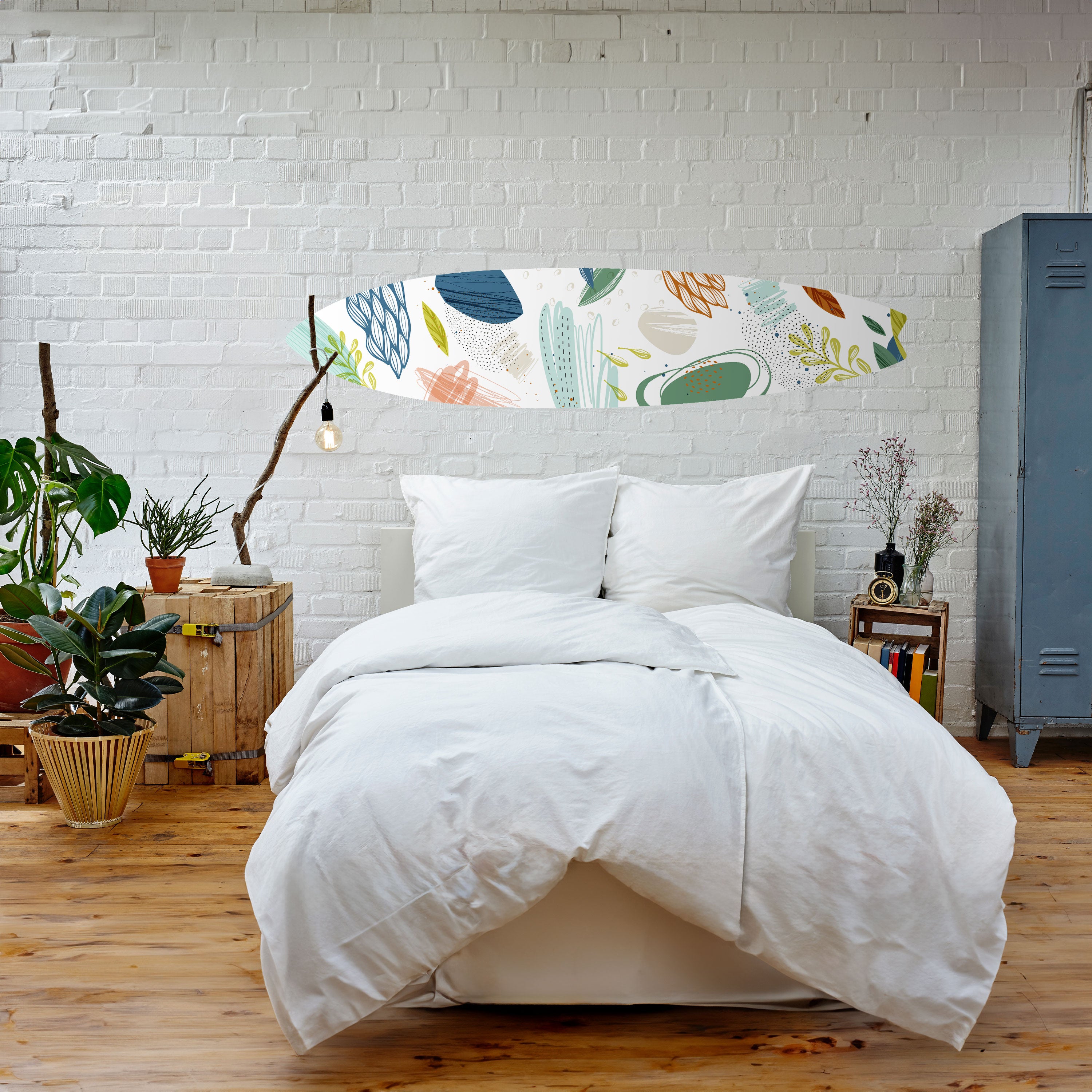 BOTANICAL HURRICANE Naklejka - deska surfingowa