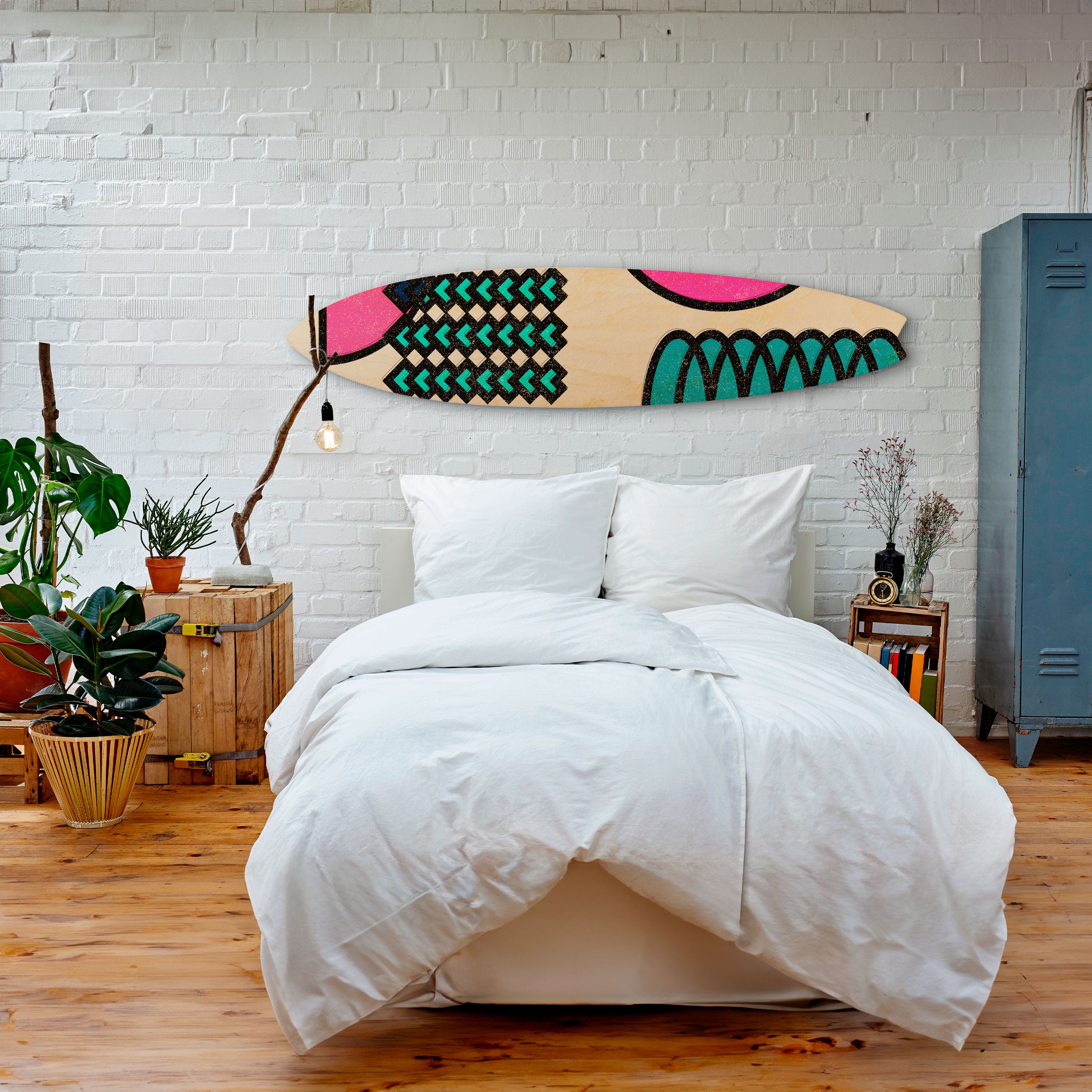 GEOMETRIC RHAPSODY Dekoracyjna deska surfingowa