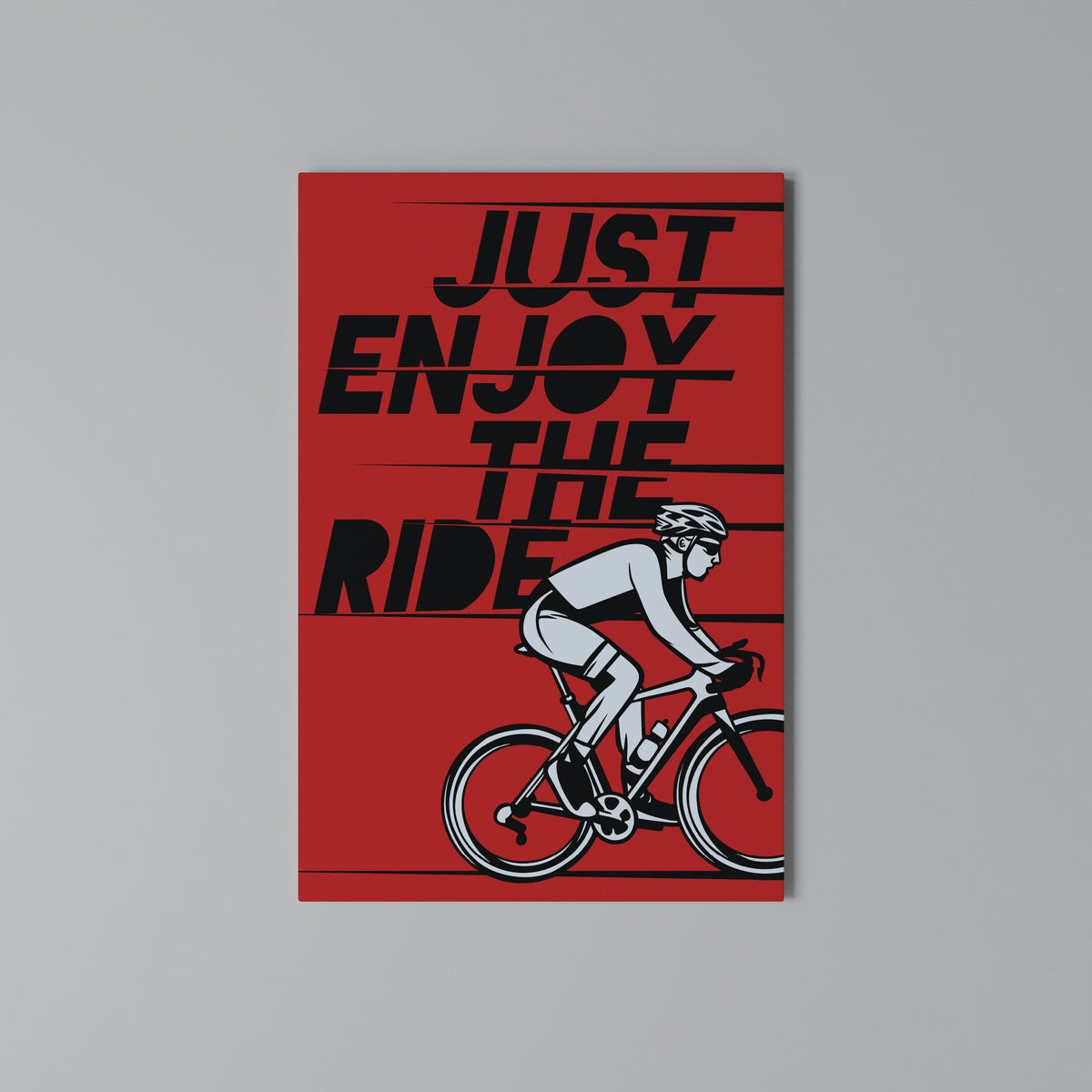 ENJOY THE RIDE Pionowy obraz na płótnie