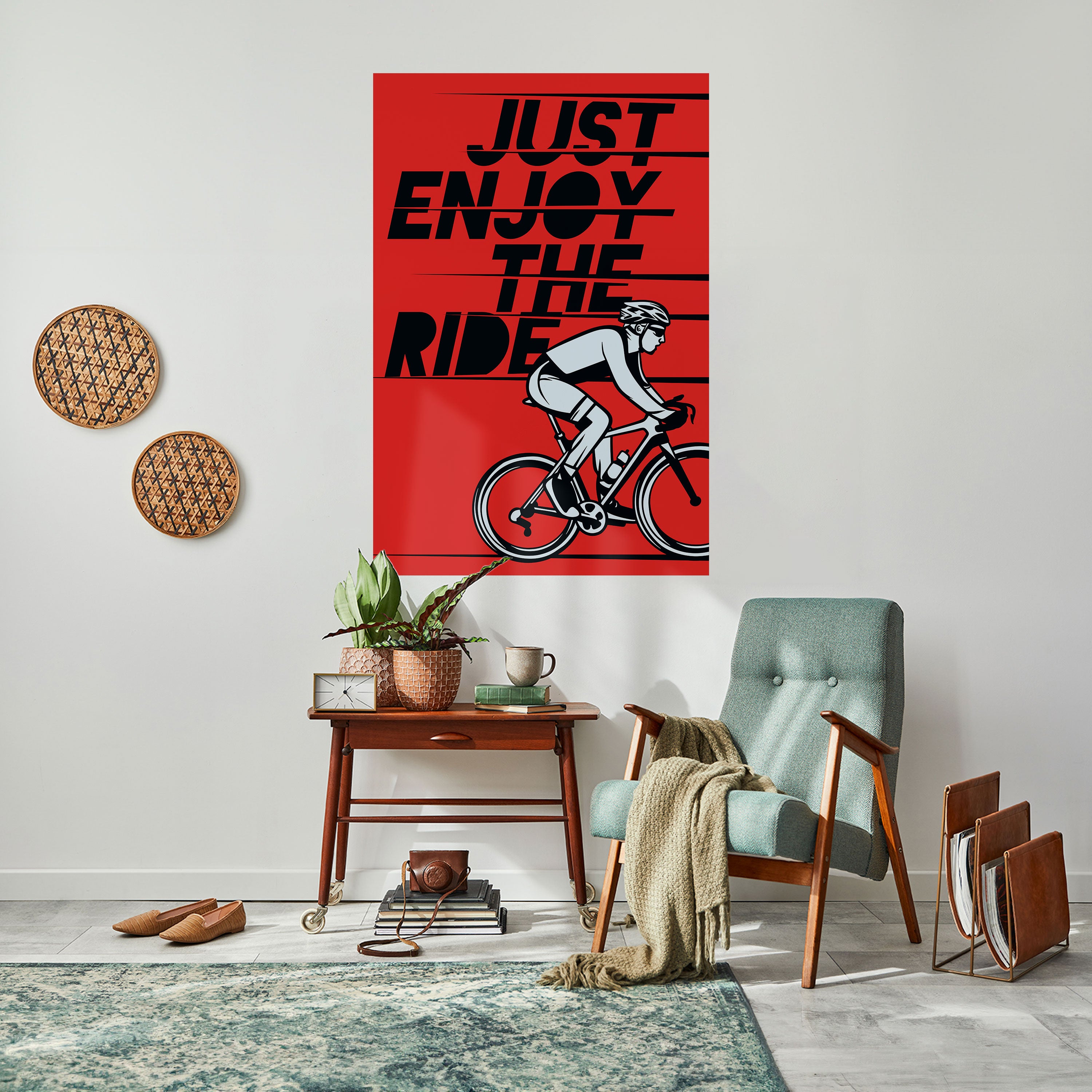 ENJOY THE RIDE Naklejka/Plakat pionowy