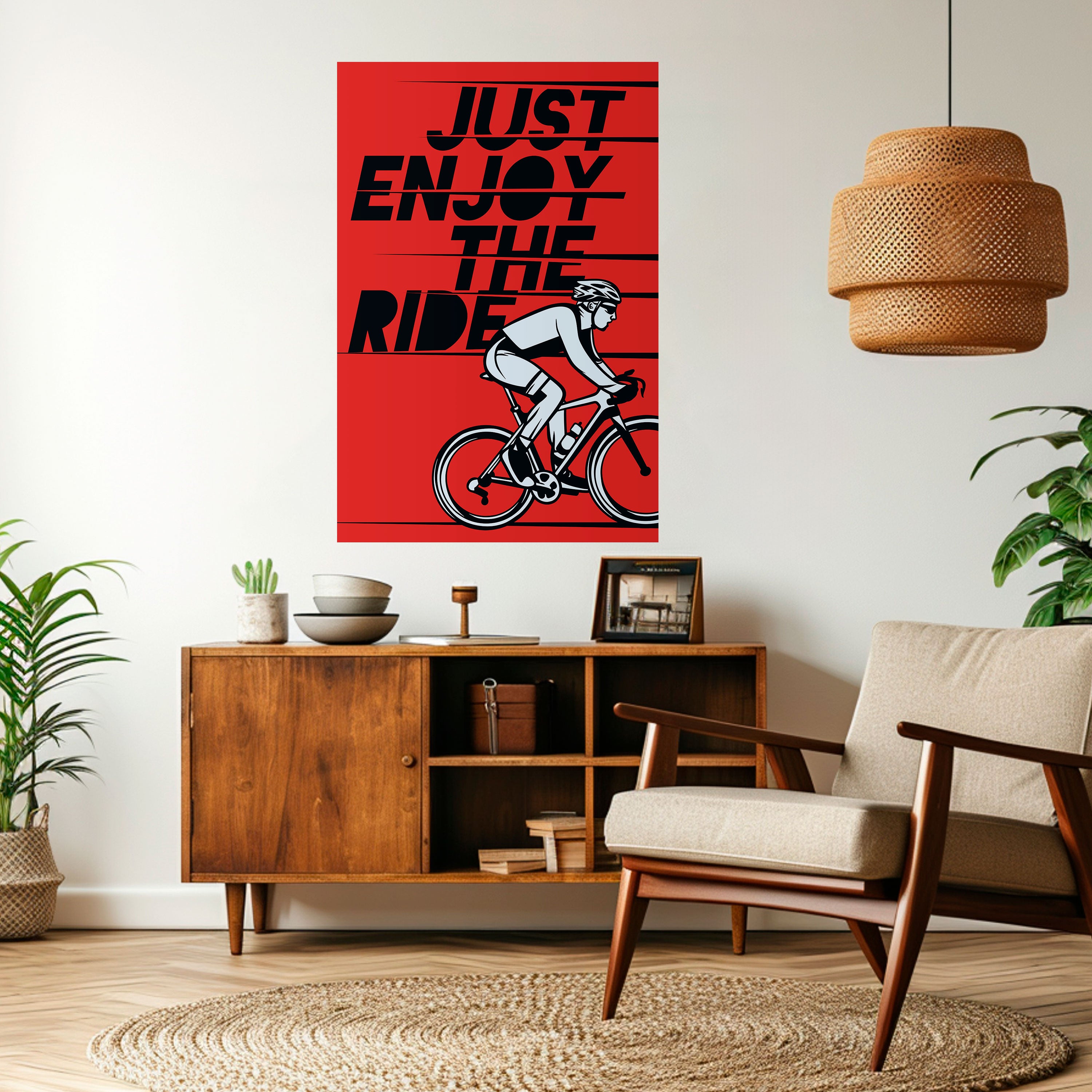 ENJOY THE RIDE Naklejka/Plakat pionowy