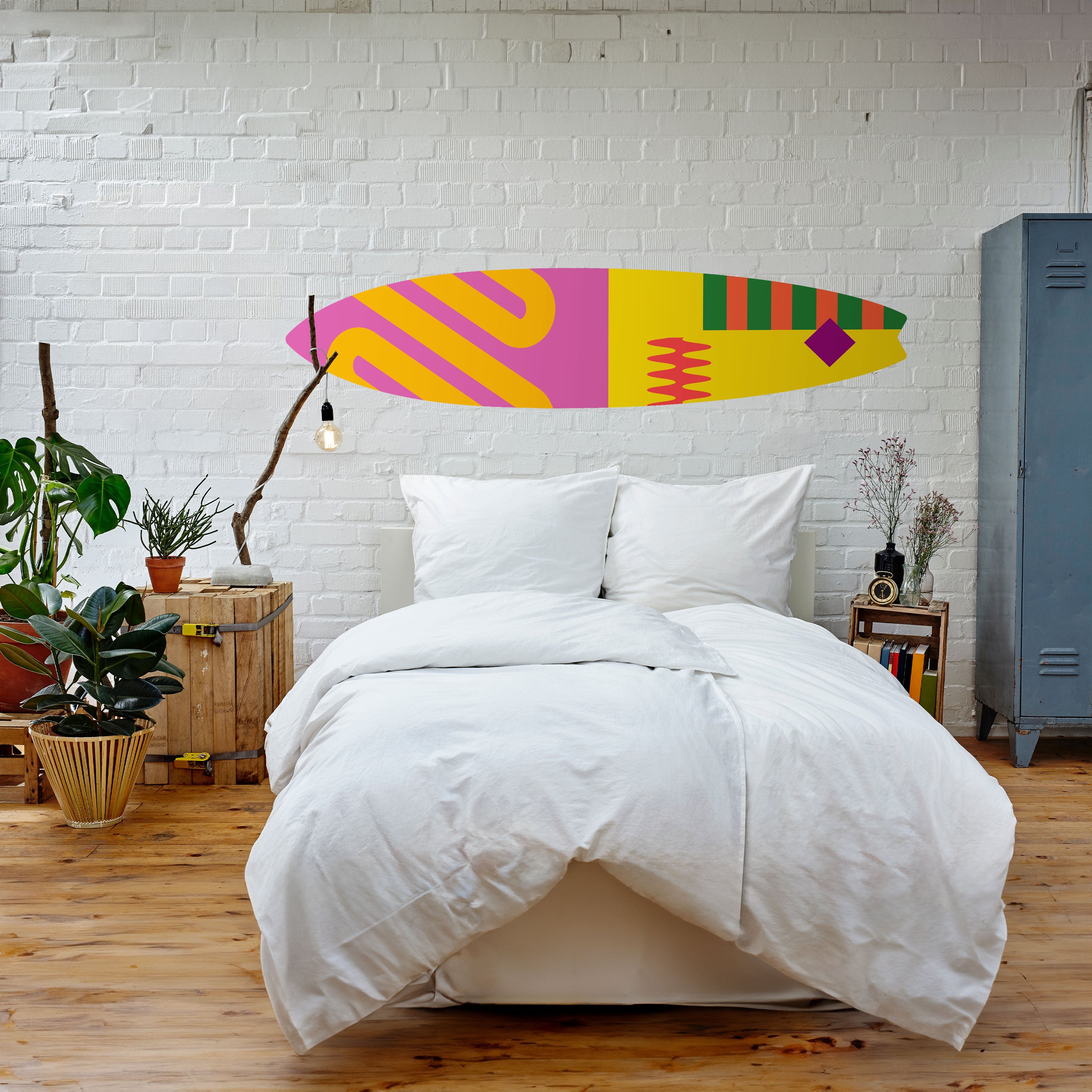 VIVID VIBRATIONS Naklejka - deska surfingowa