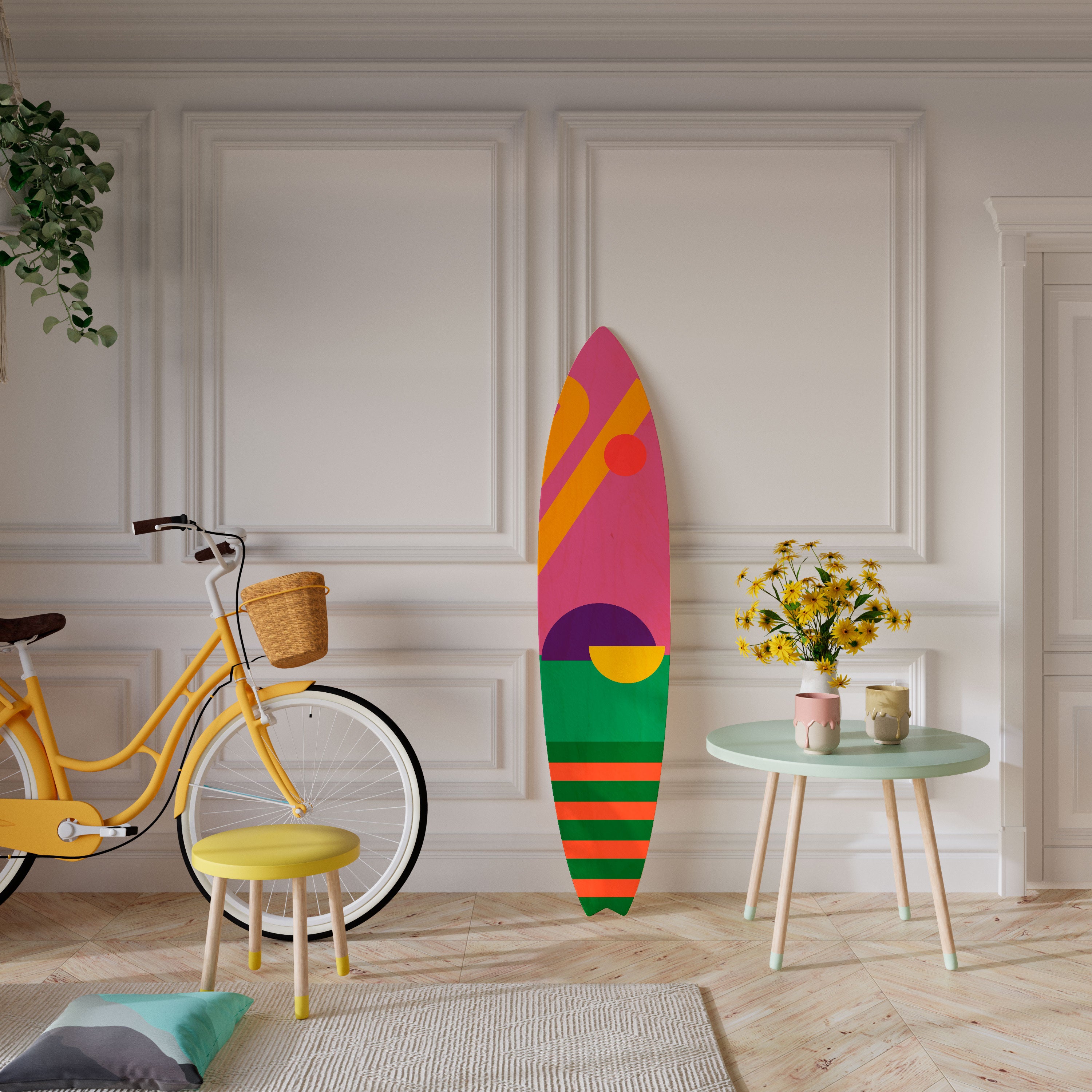 VIVID DREAMS Dekoracyjna deska surfingowa