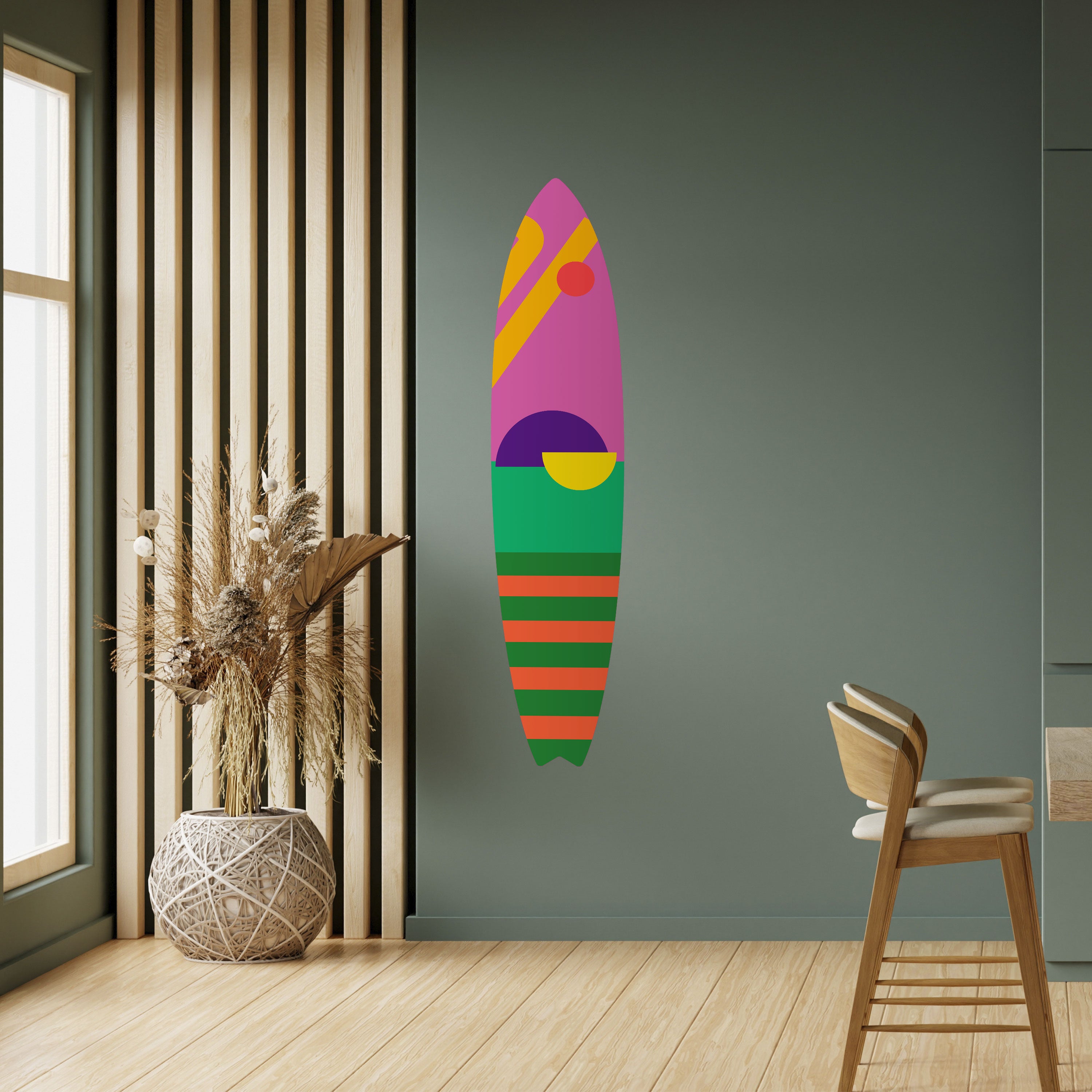 VIVID DREAMS Naklejka - deska surfingowa