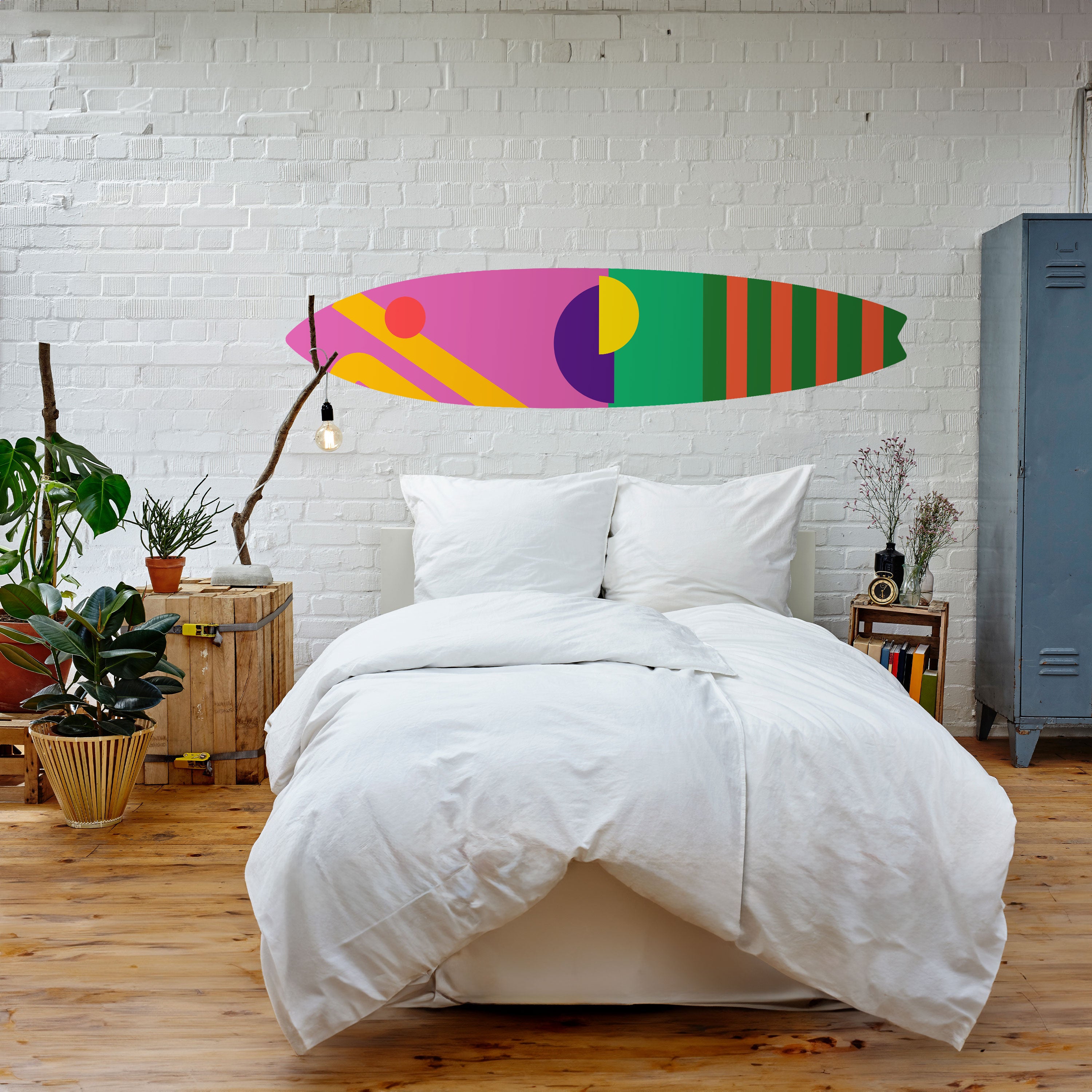 VIVID DREAMS Naklejka - deska surfingowa