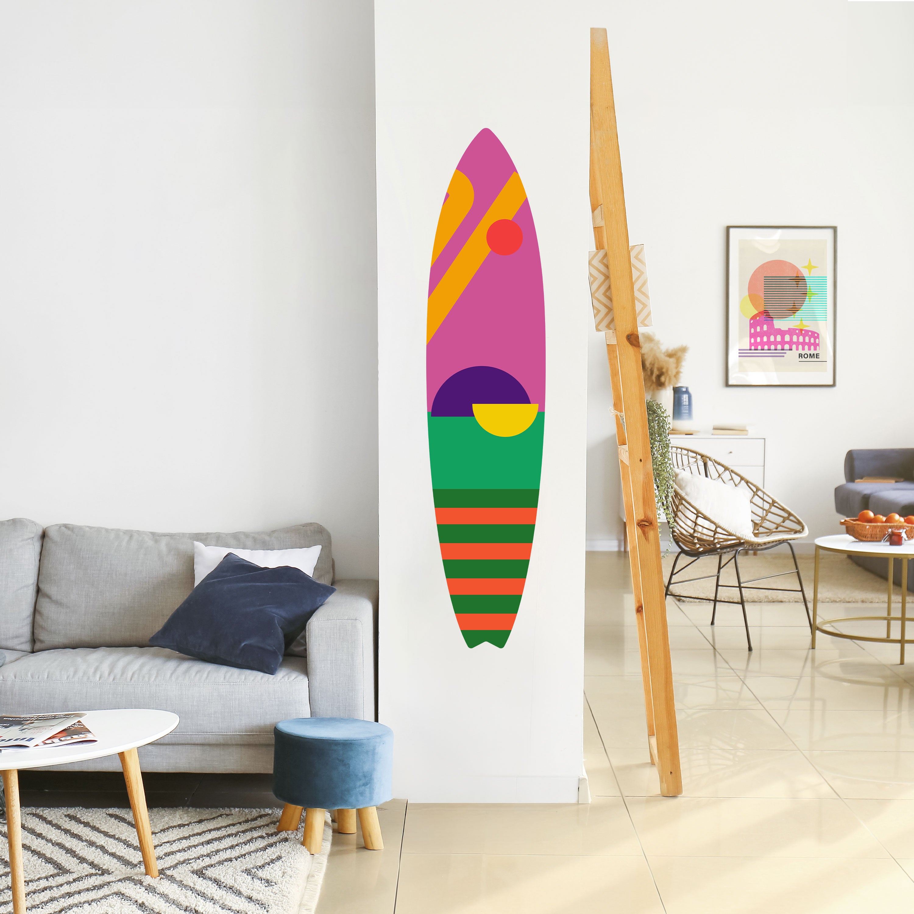 VIVID DREAMS Naklejka - deska surfingowa