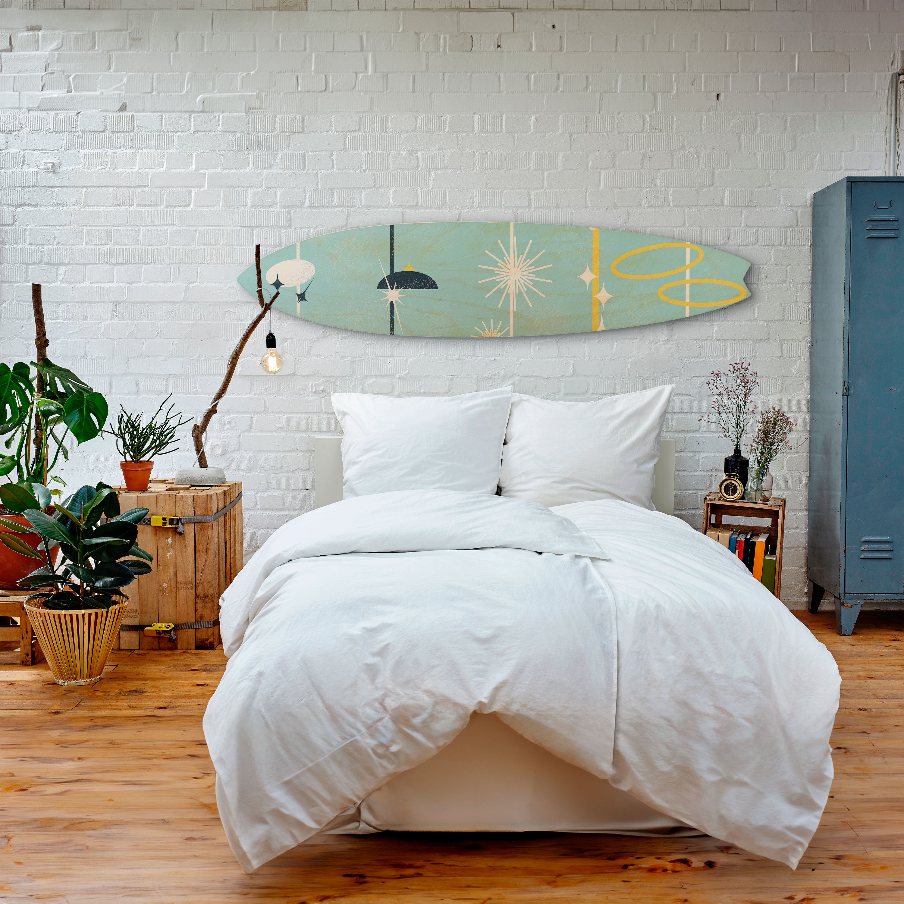 PATHS TO HAPPINESS Dekoracyjna deska surfingowa