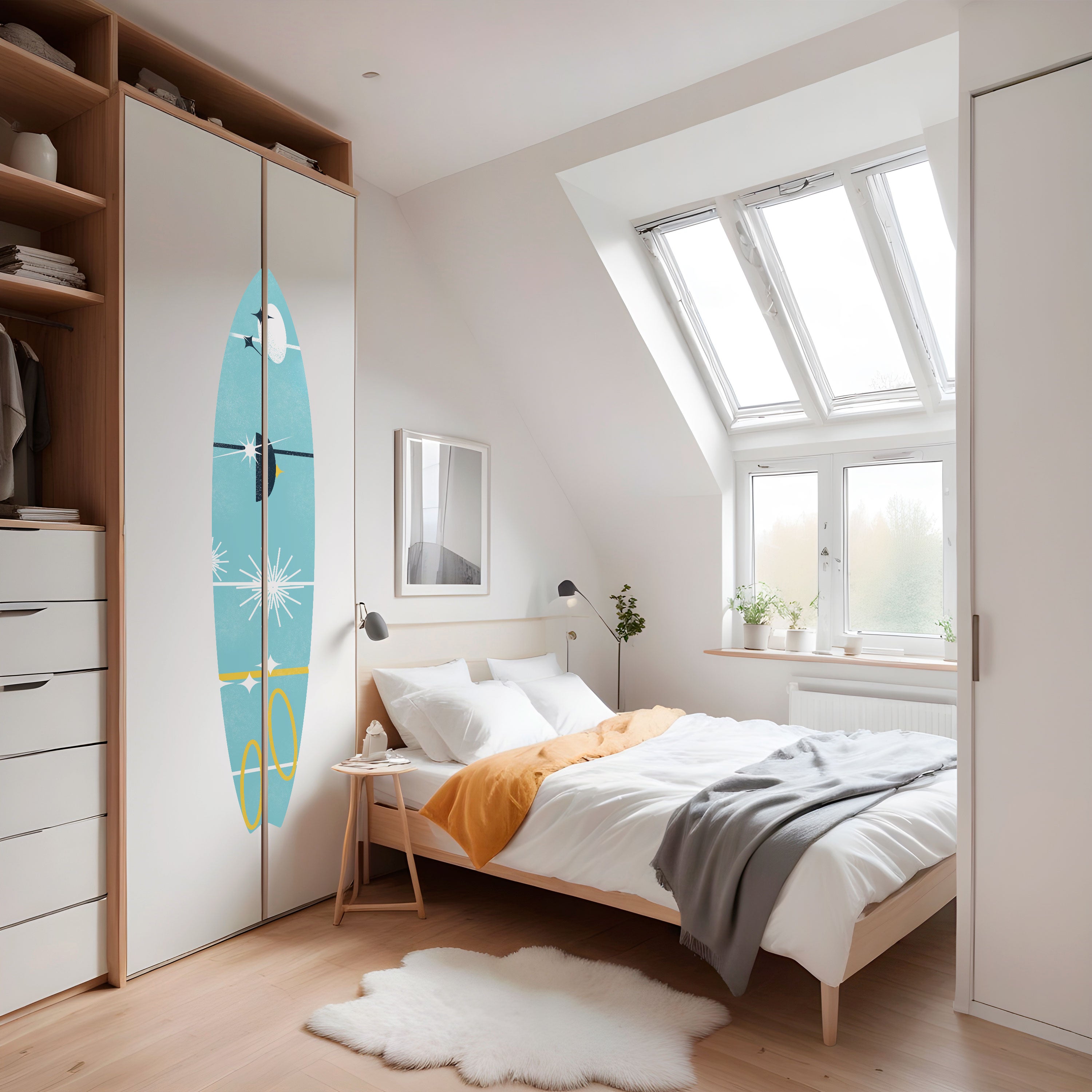 PATHS TO HAPPINESS Naklejka - deska surfingowa