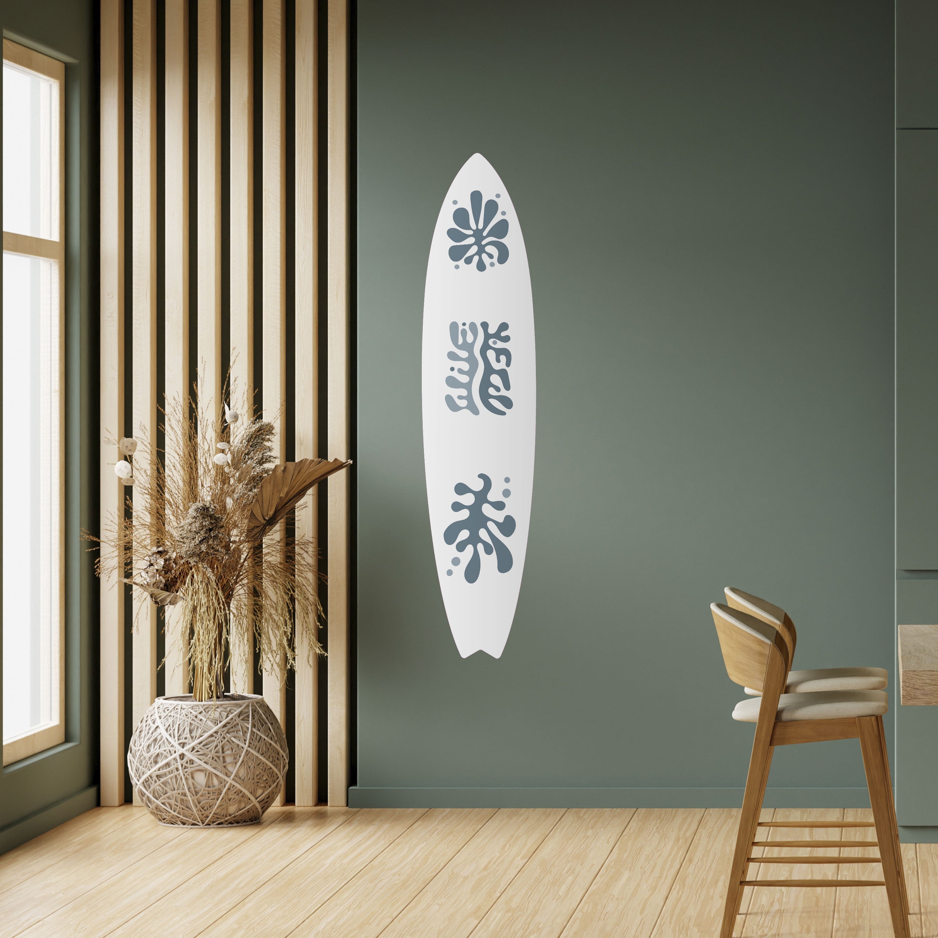 WONDERLAND VEGETATION Naklejka - deska surfingowa