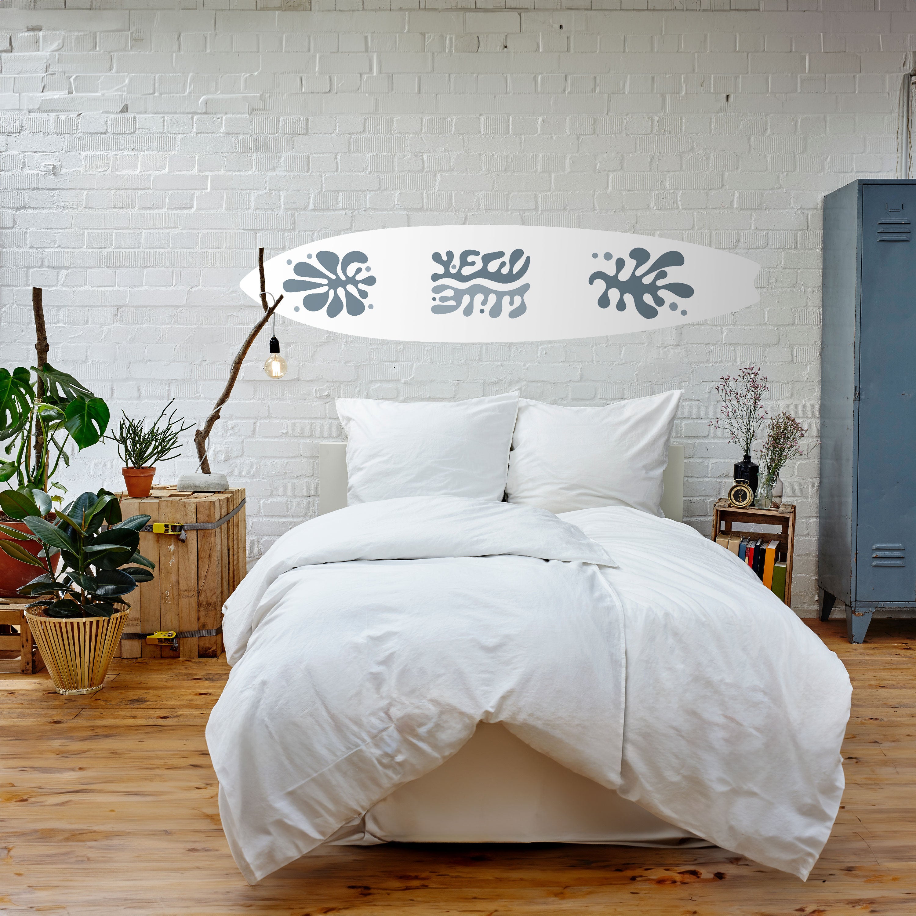 WONDERLAND VEGETATION Naklejka - deska surfingowa