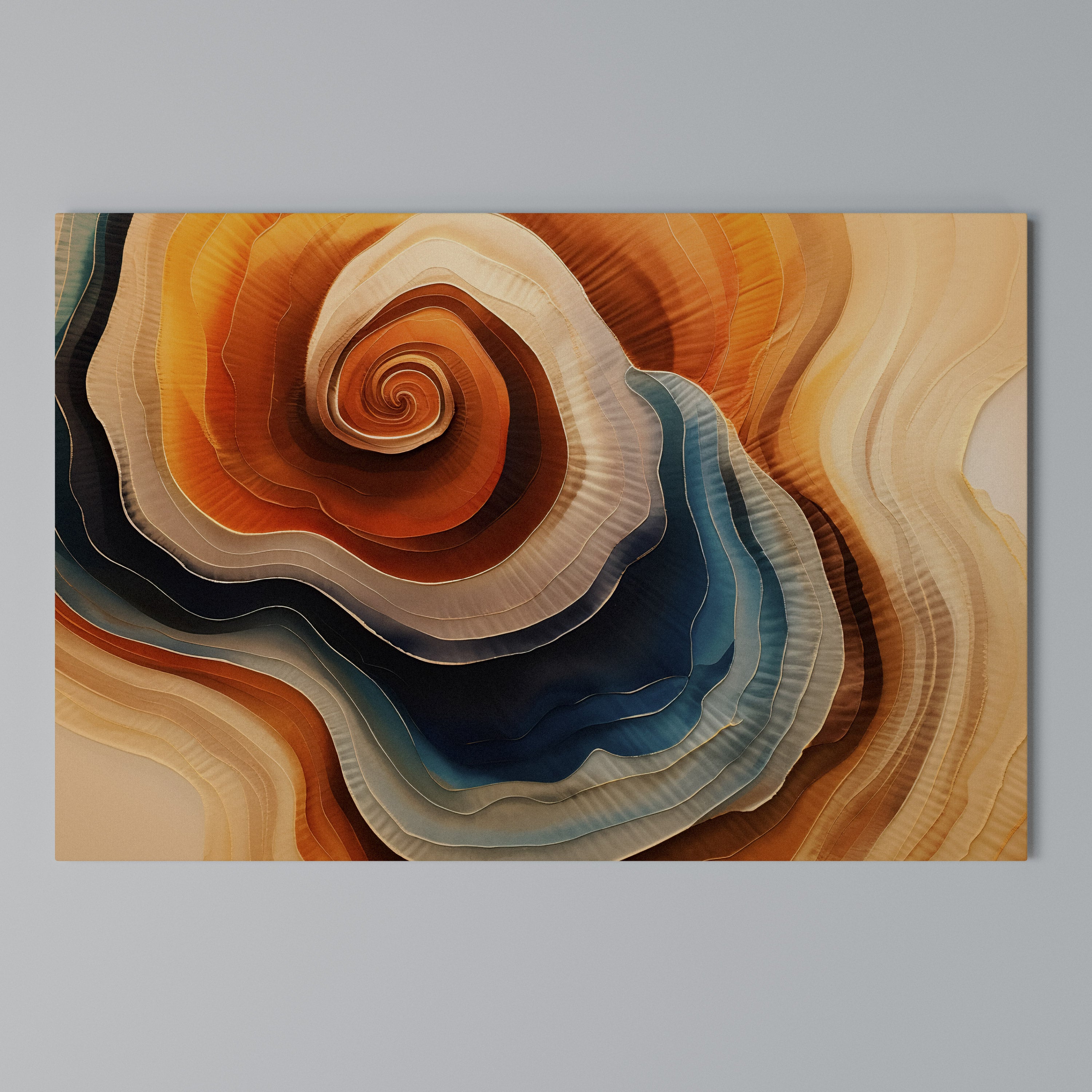 SPIRALING DREAMSCAPE Poziomy obraz na płótnie