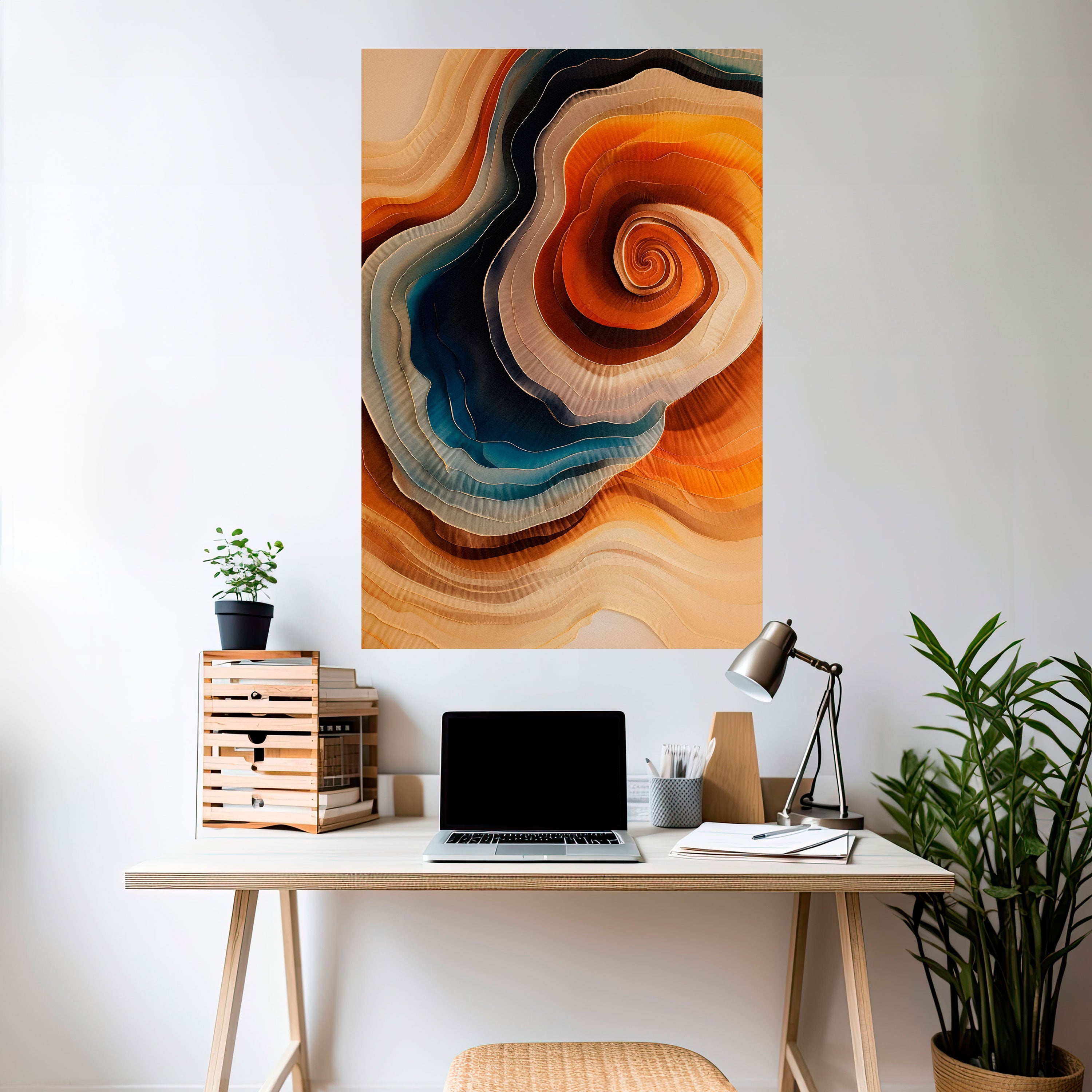 SPIRALING DREAMSCAPE Naklejka/Plakat pionowy