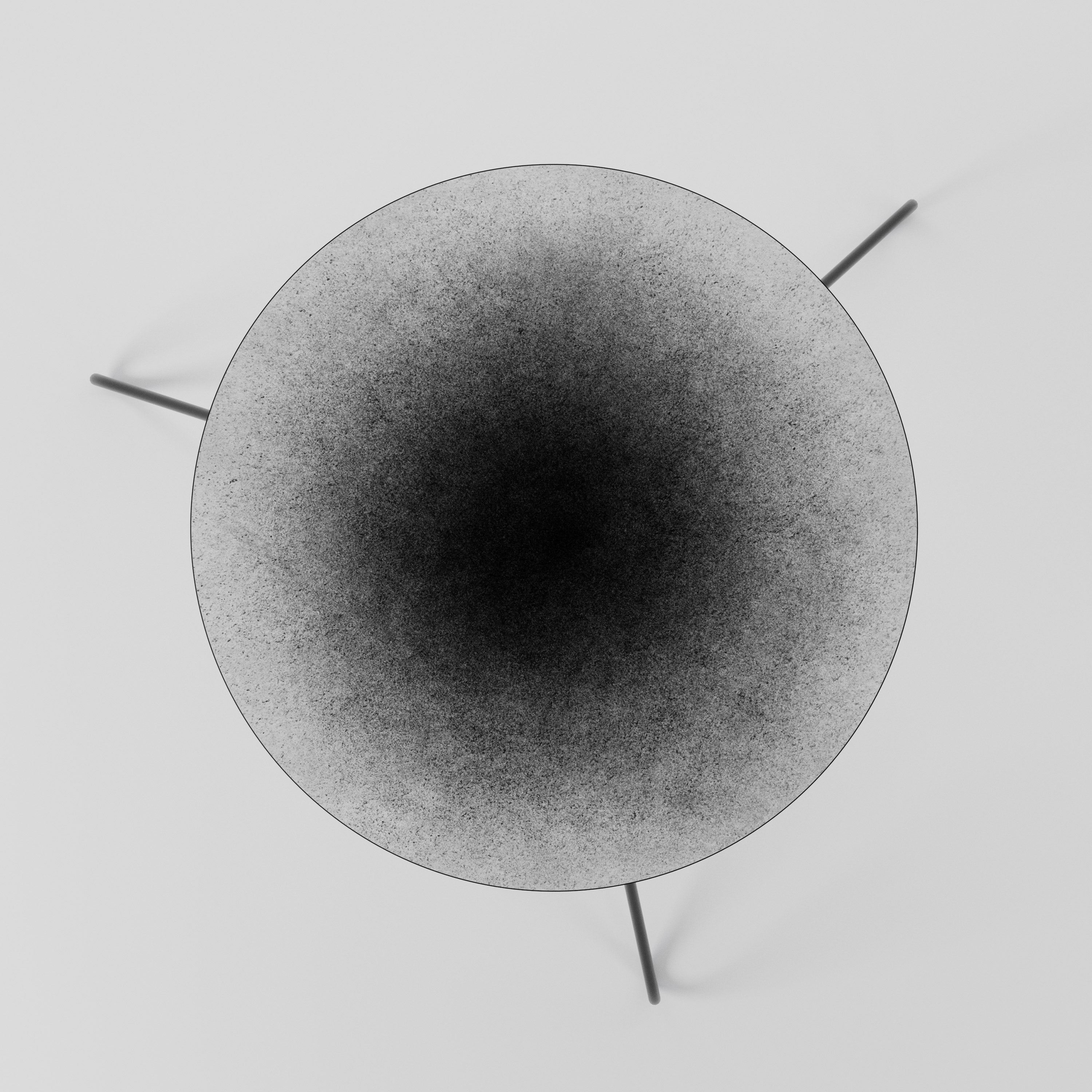 BLACK HOLE Stolik kawowy mały
