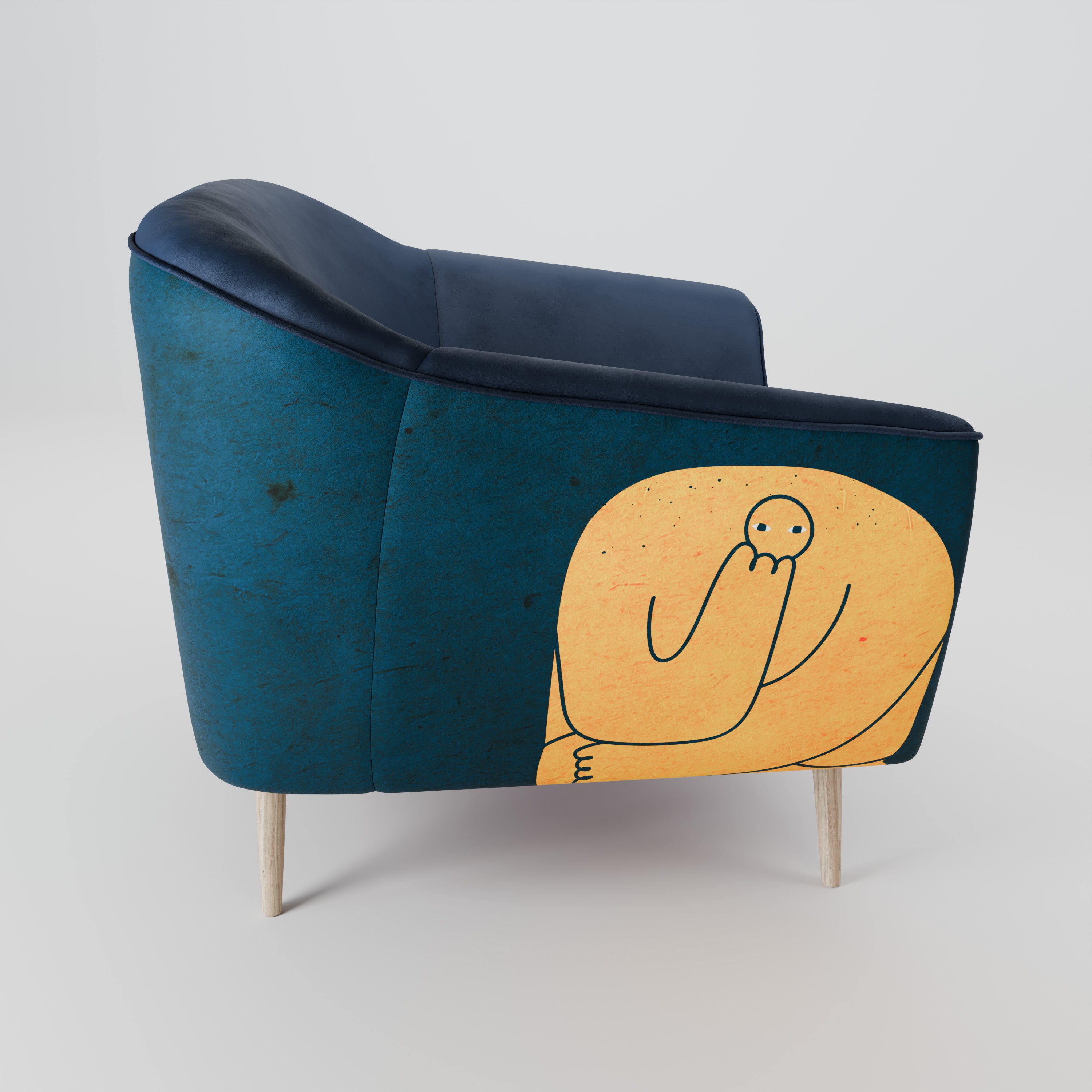 TOGETHER BUT SEPARATELY Fotel AURORA