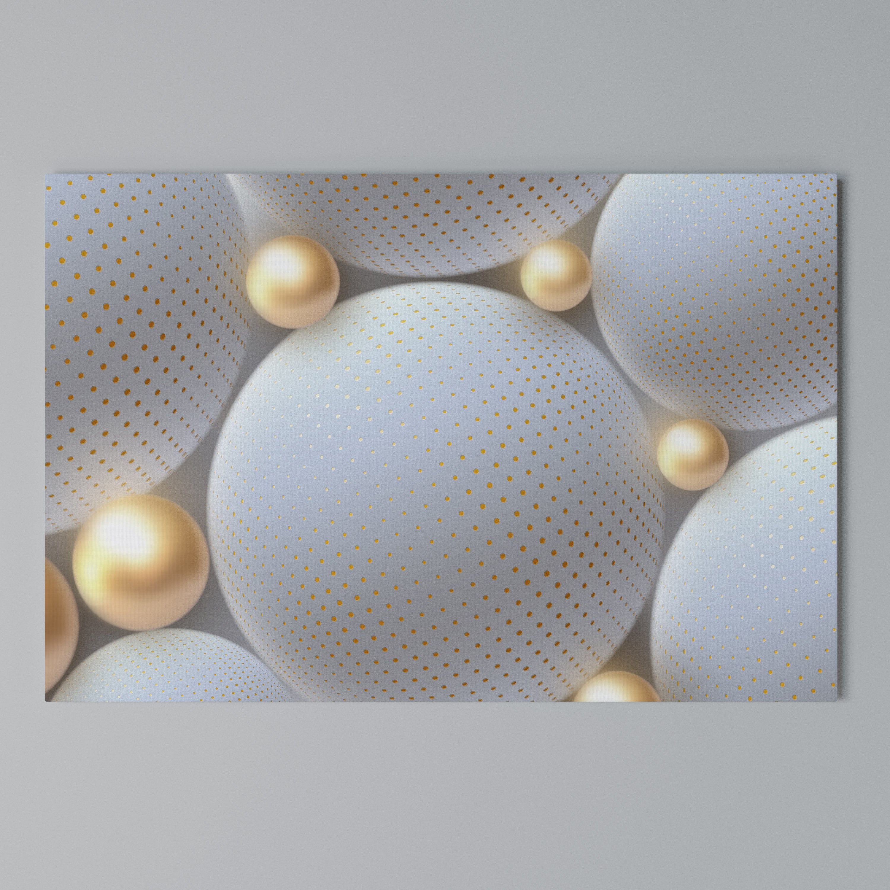 LUMINOUS SPHERICAL HARMONY Poziomy obraz na płótnie