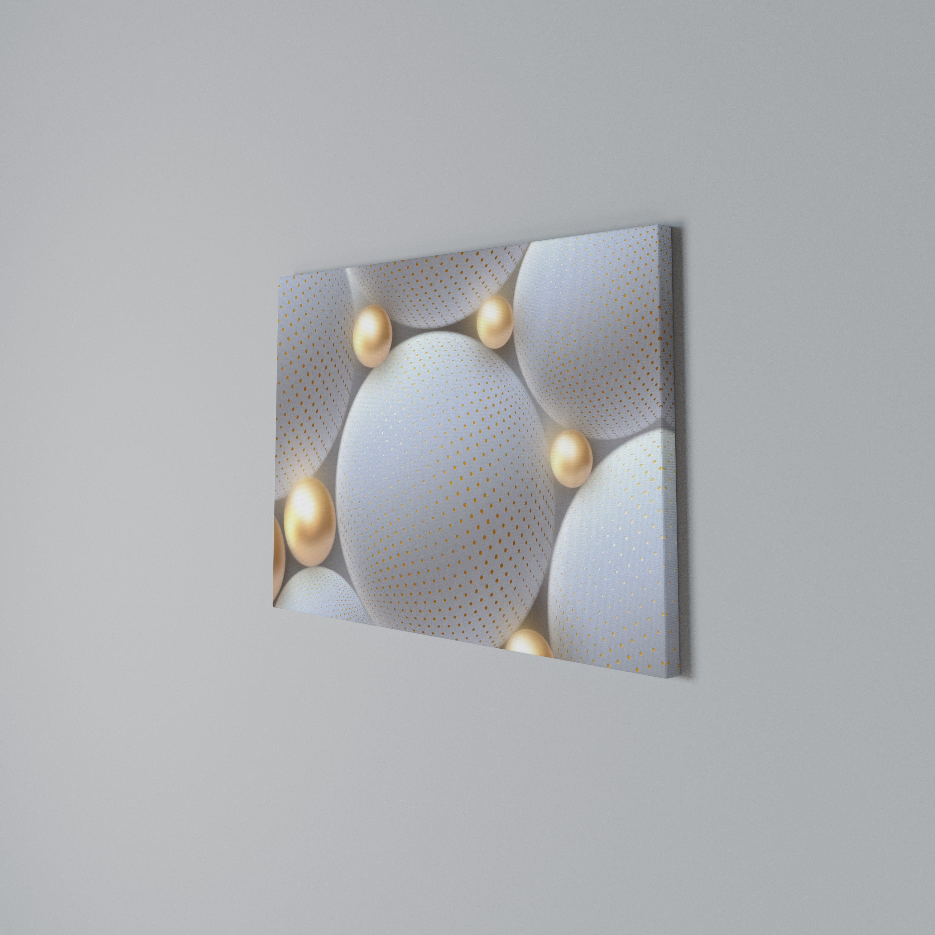 LUMINOUS SPHERICAL HARMONY Poziomy obraz na płótnie