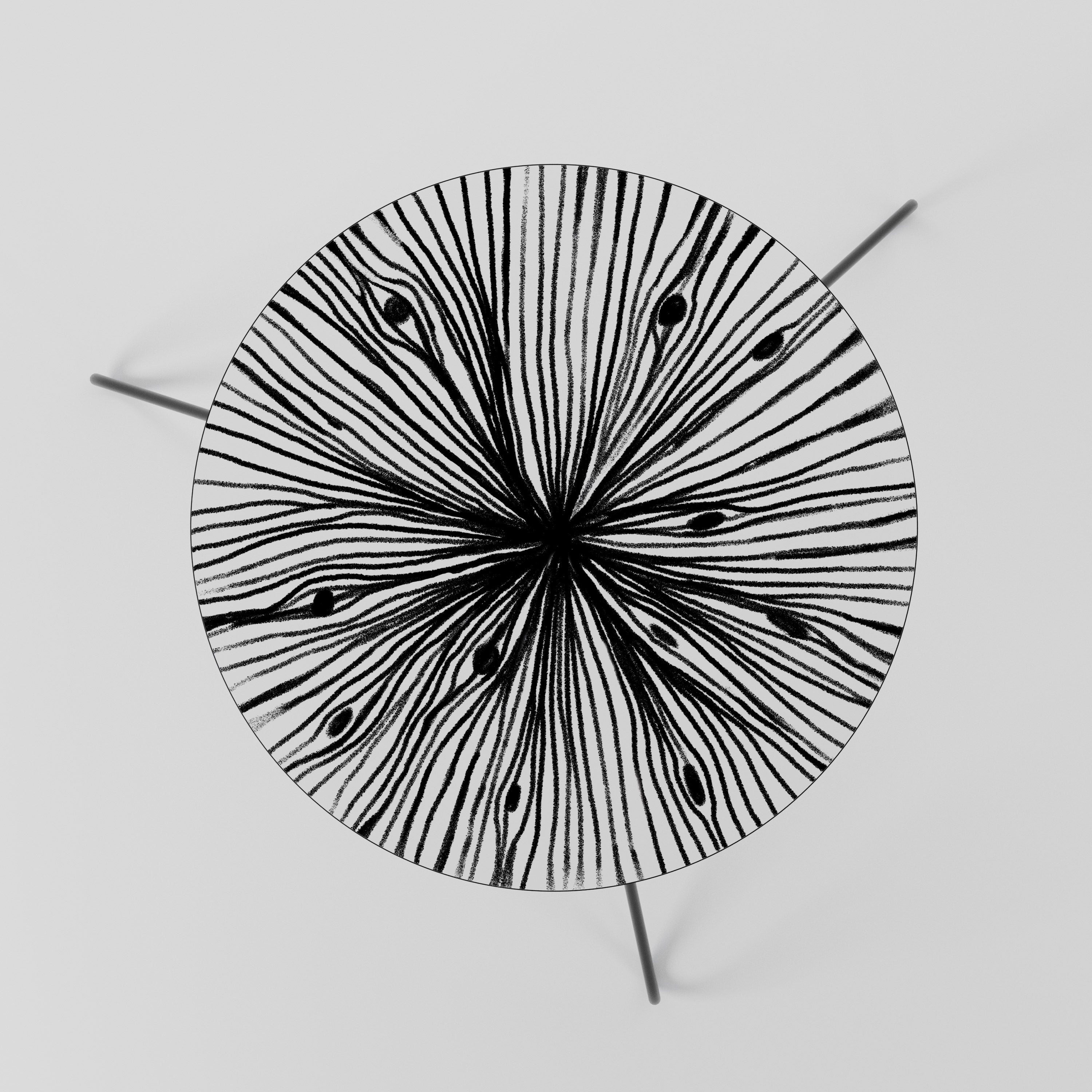 RADIANT FILAMENTS Stolik kawowy mały