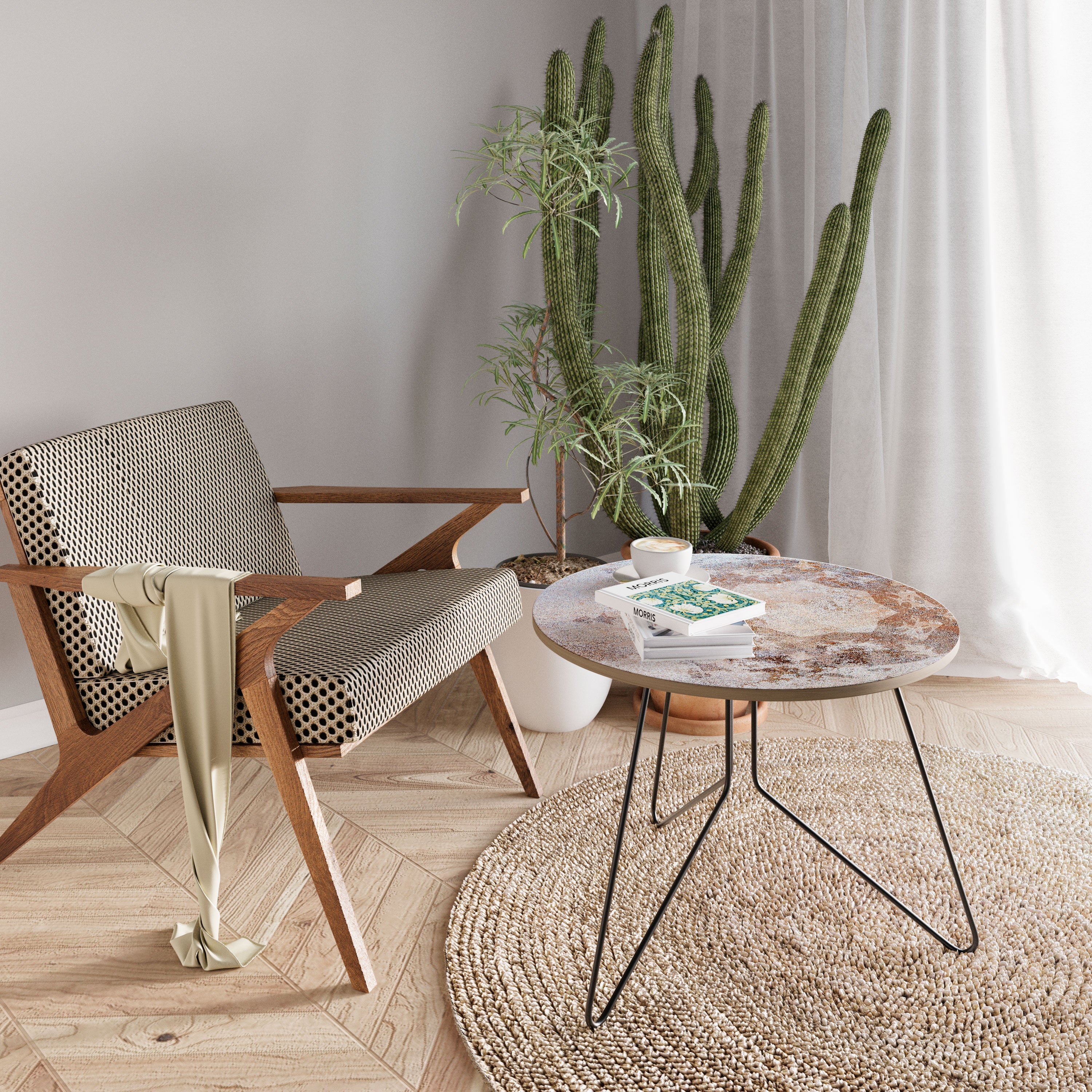 EARTHY ELEGANCE Stolik kawowy duży