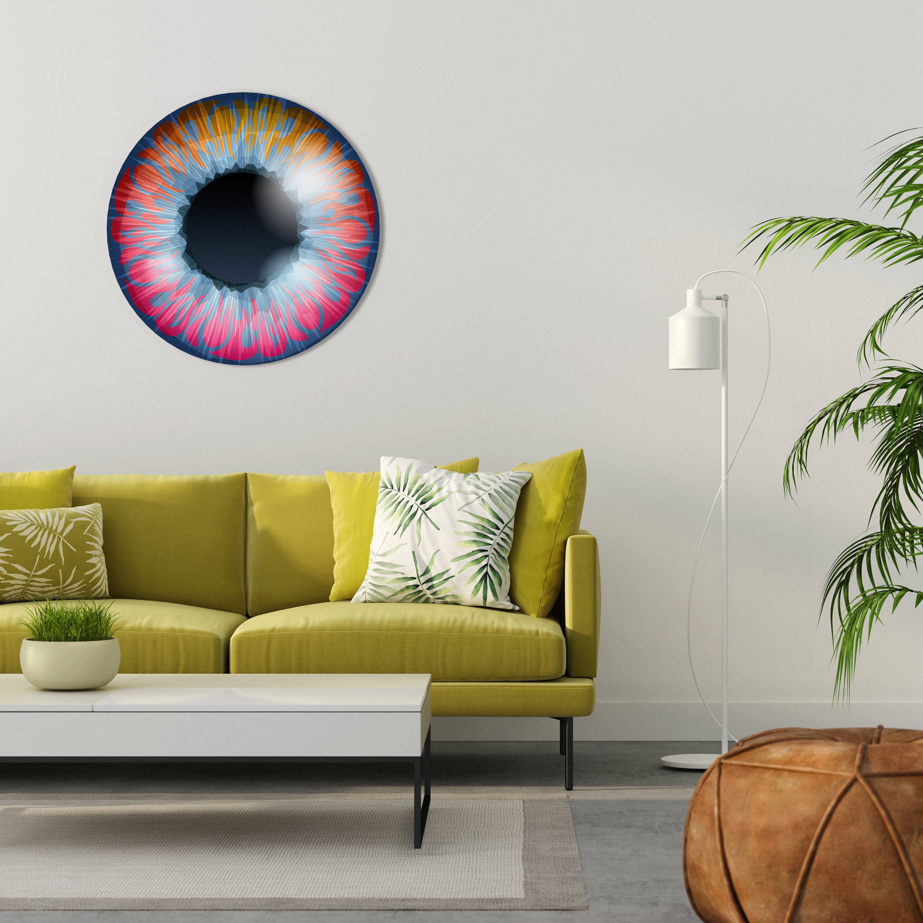 FANTASY EYE Obraz okrągły