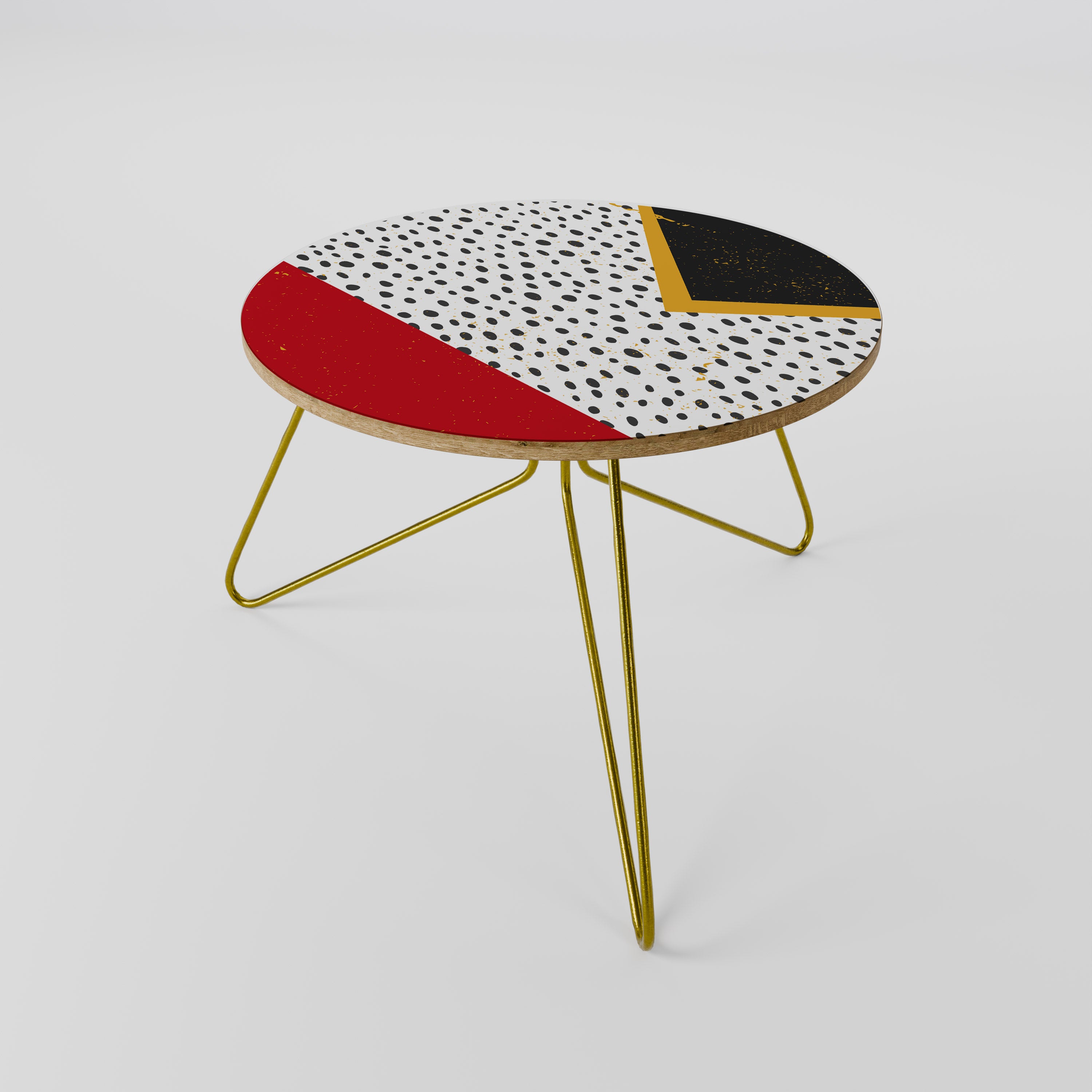 BOLD RETRO REVERIE Stolik kawowy mały