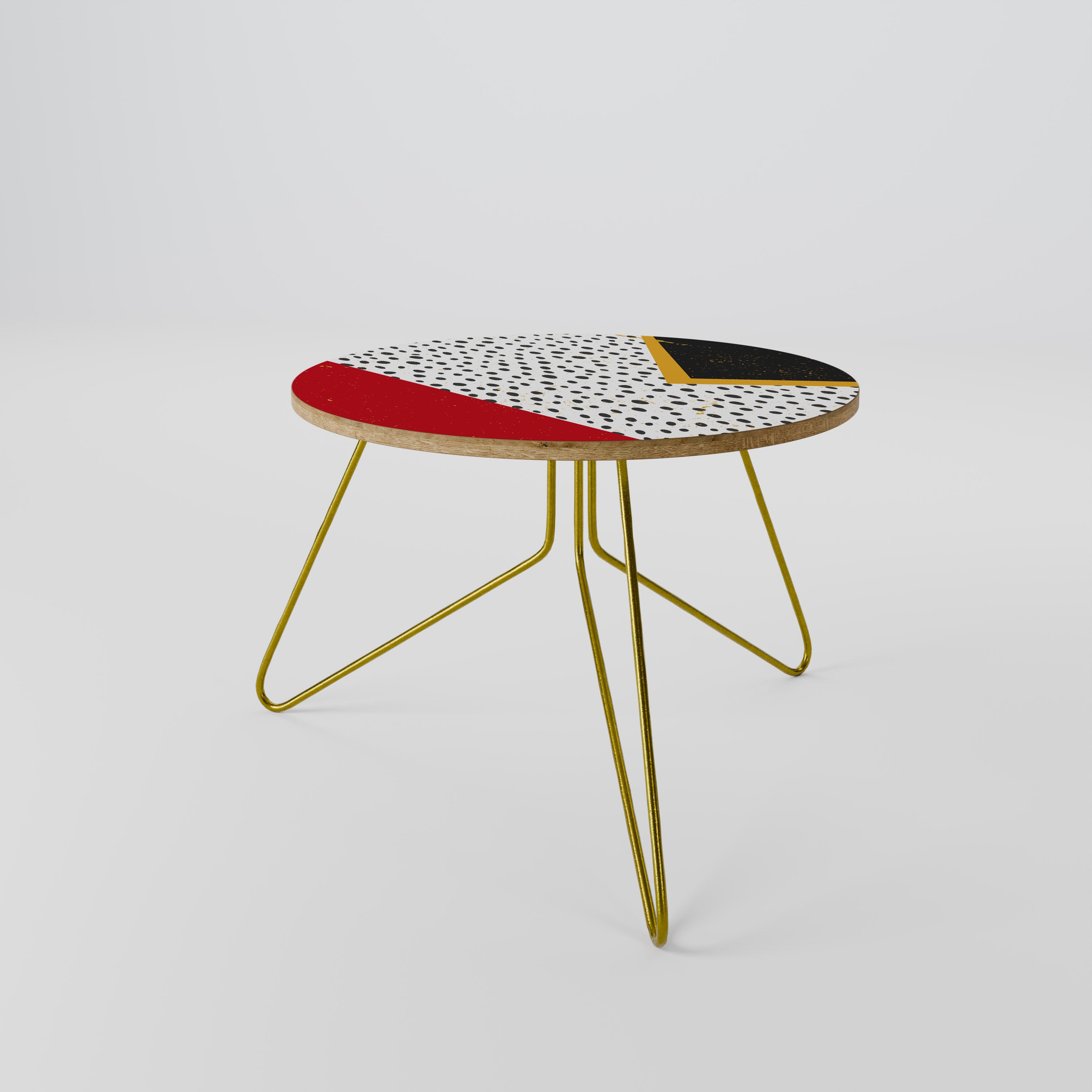 BOLD RETRO REVERIE Stolik kawowy mały
