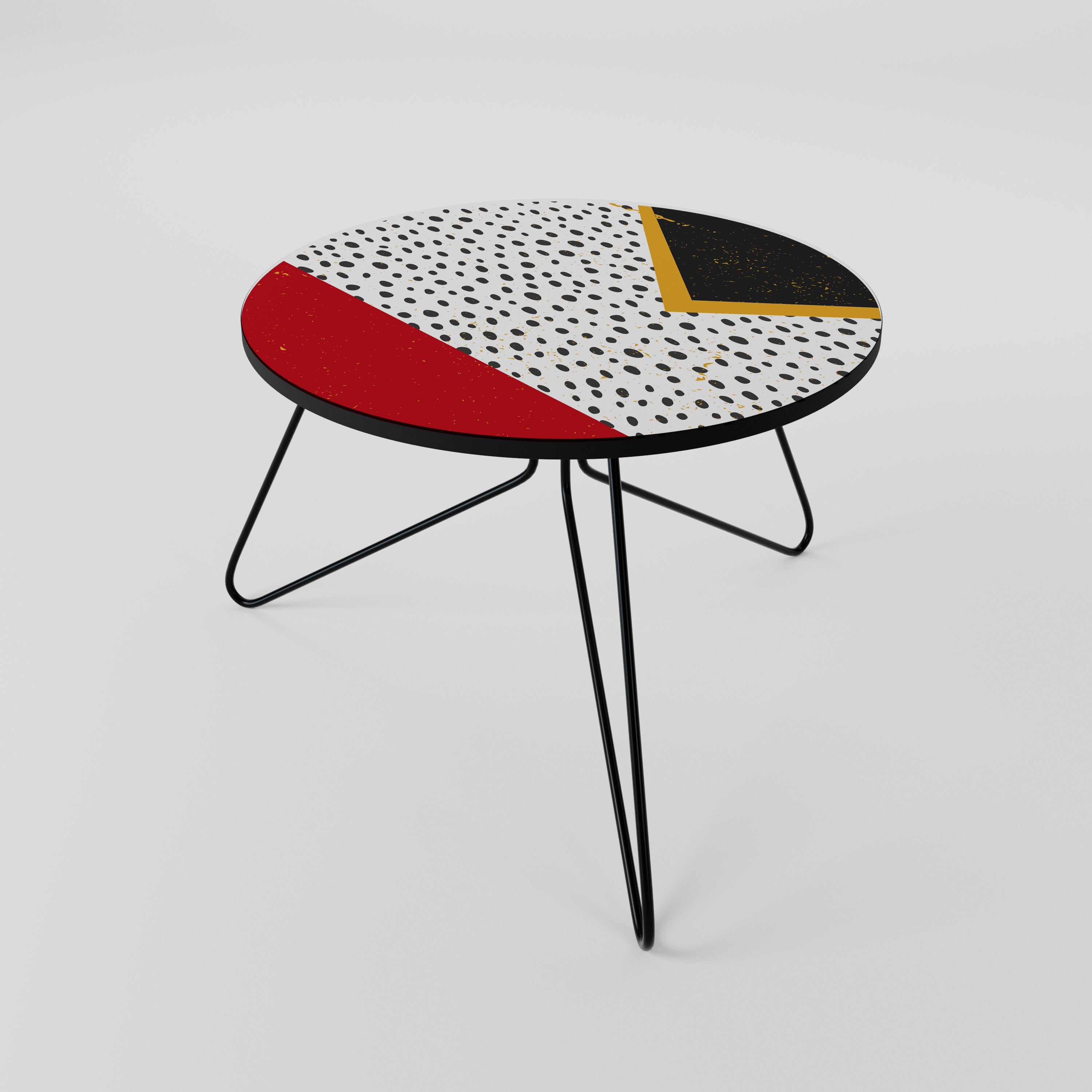 BOLD RETRO REVERIE Stolik kawowy mały