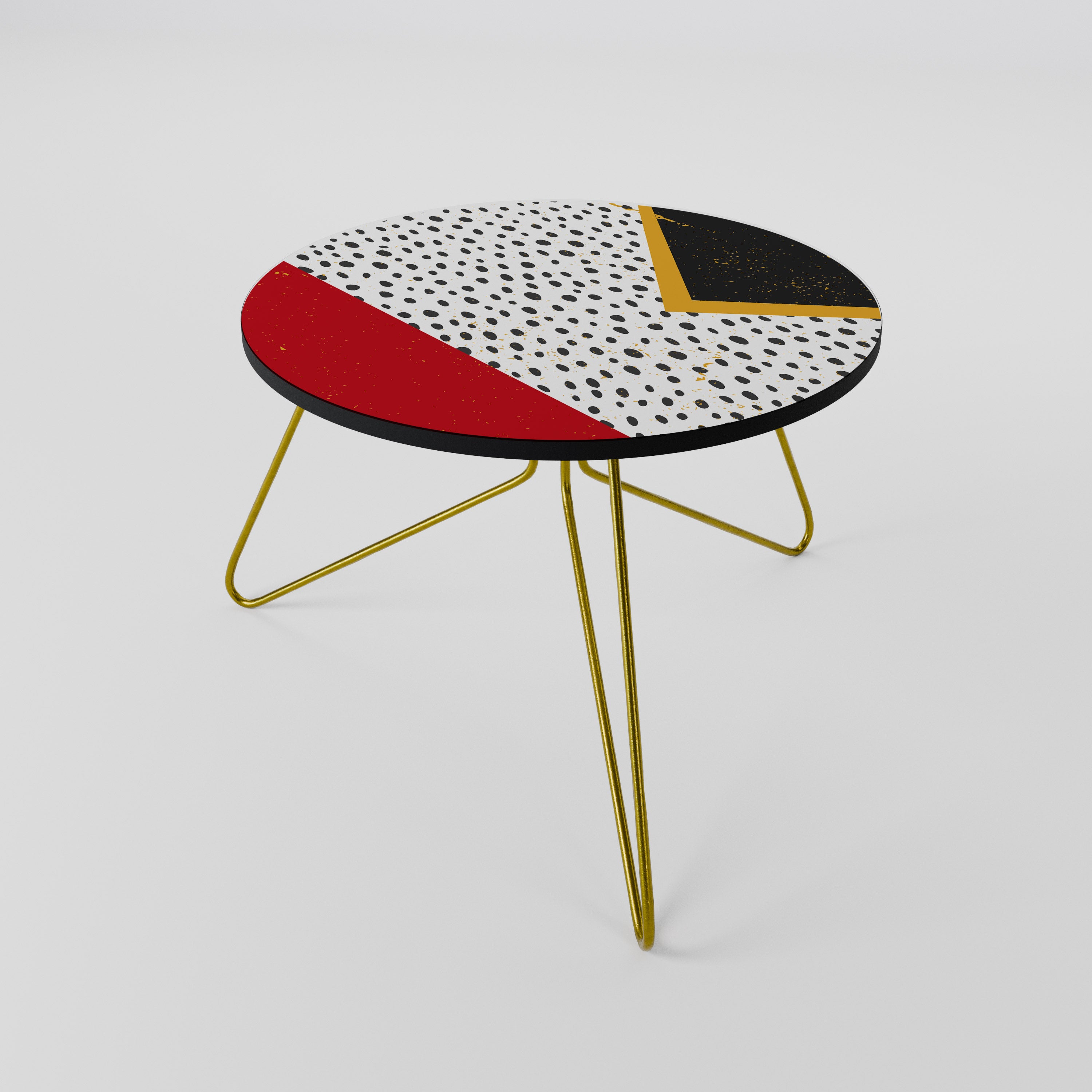 BOLD RETRO REVERIE Stolik kawowy mały