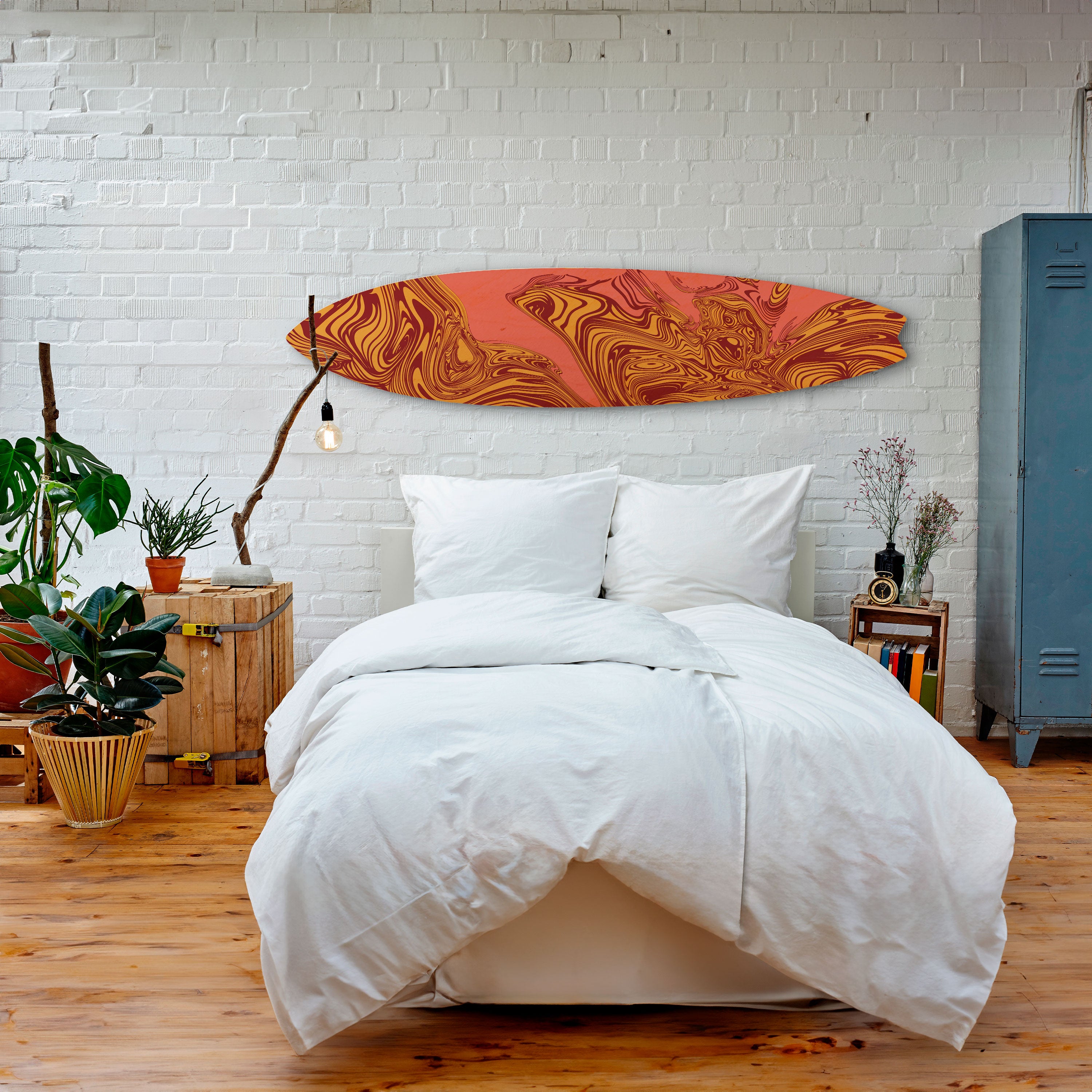 FLOATING THOUGHTS Dekoracyjna deska surfingowa