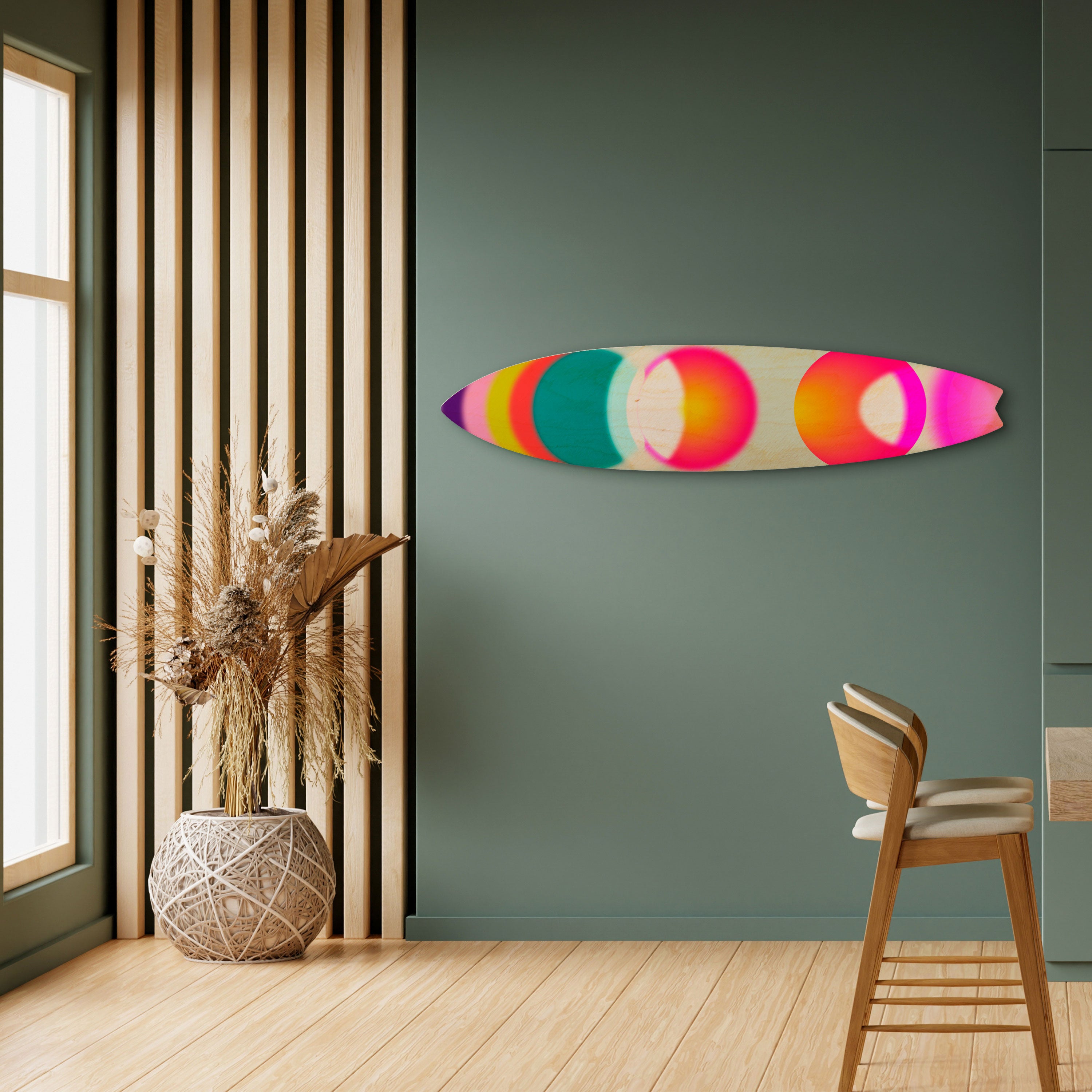 SYMPHONY OF COLORS Dekoracyjna deska surfingowa