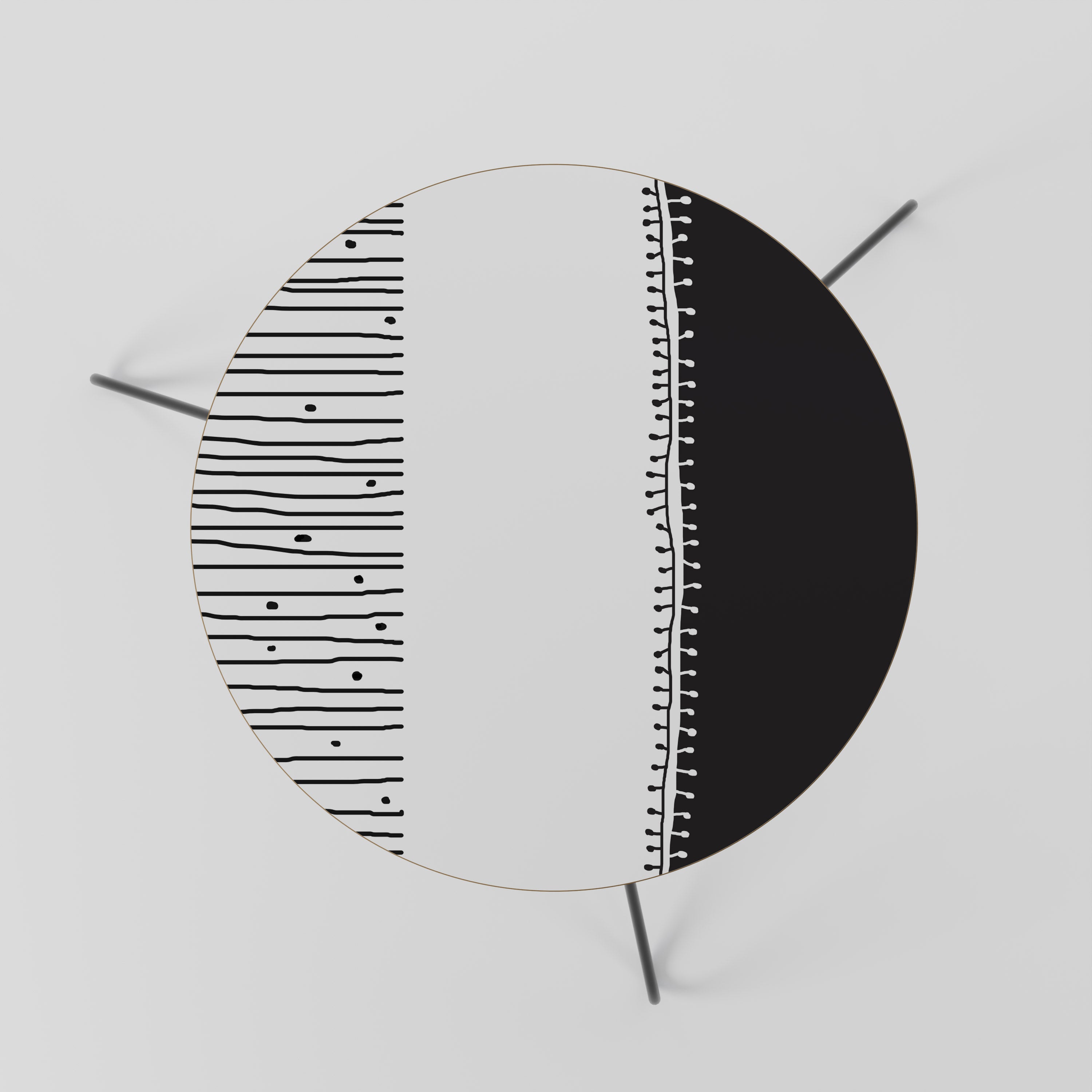 MONOCHROME MUSE Stolik kawowy mały