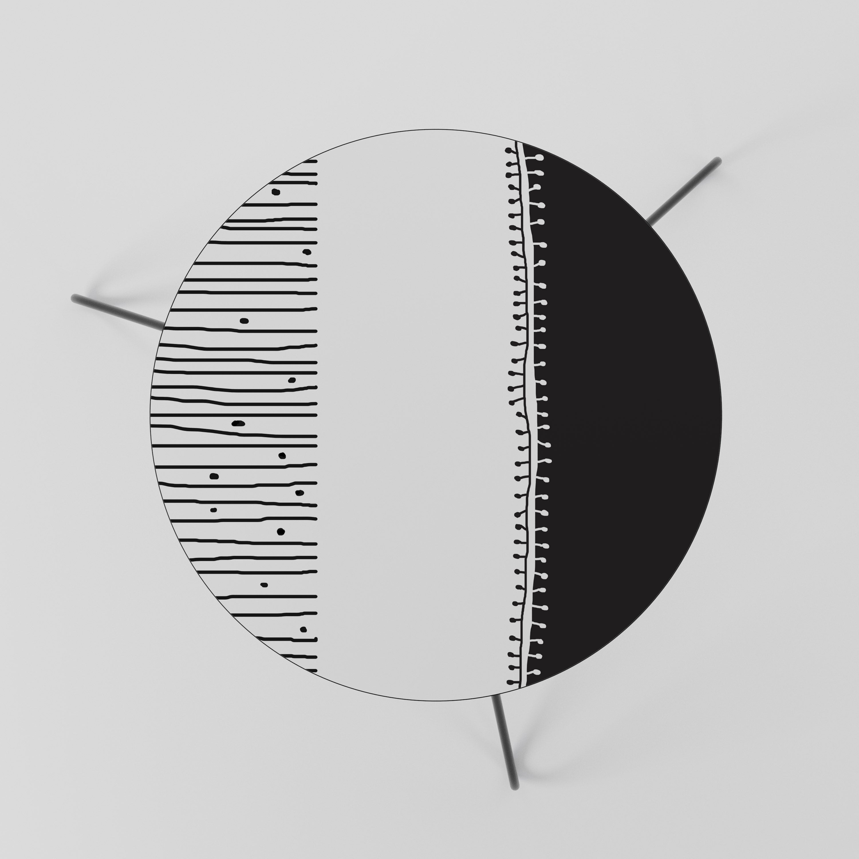 MONOCHROME MUSE Stolik kawowy mały