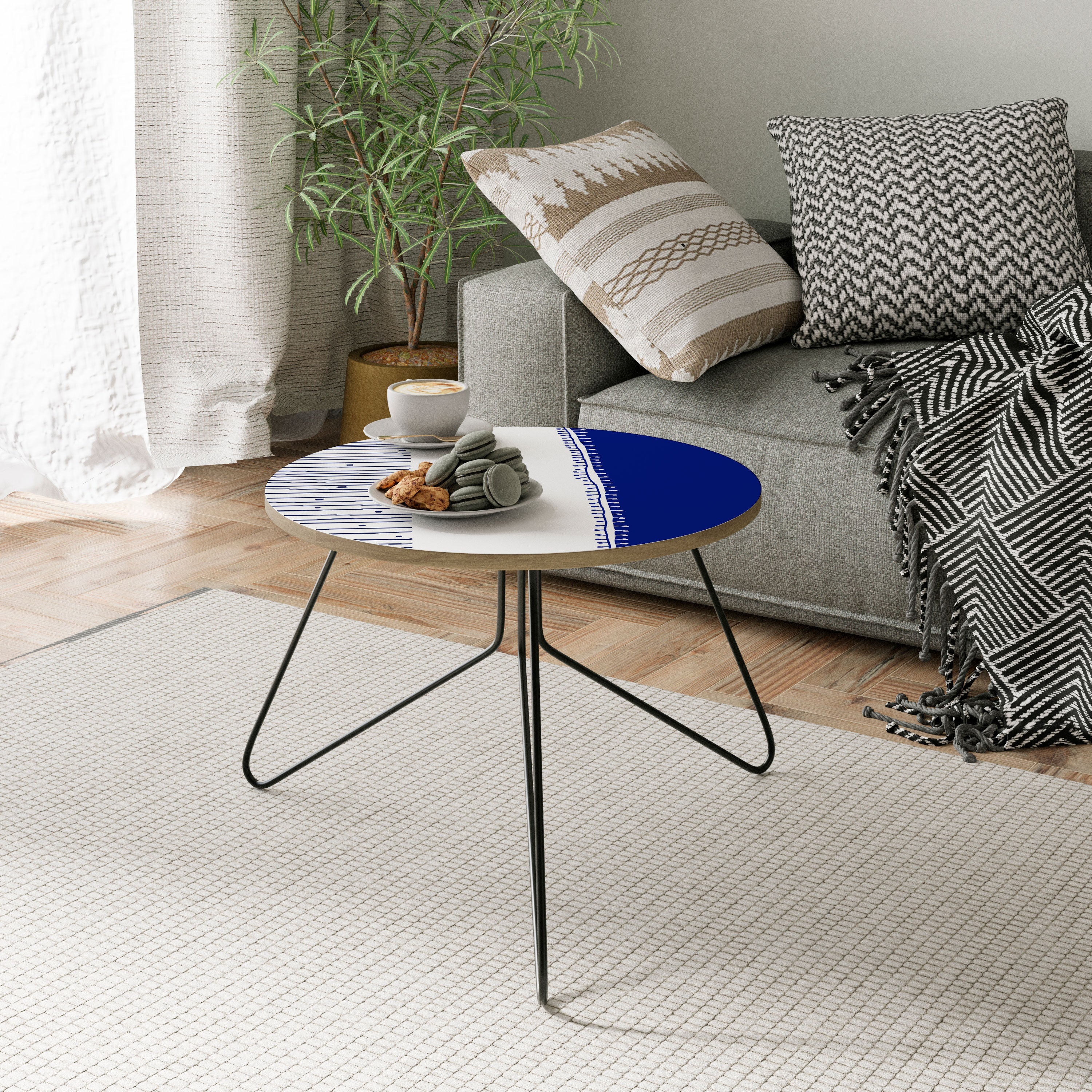 BLUE HARMONY DESIGN Stolik kawowy mały