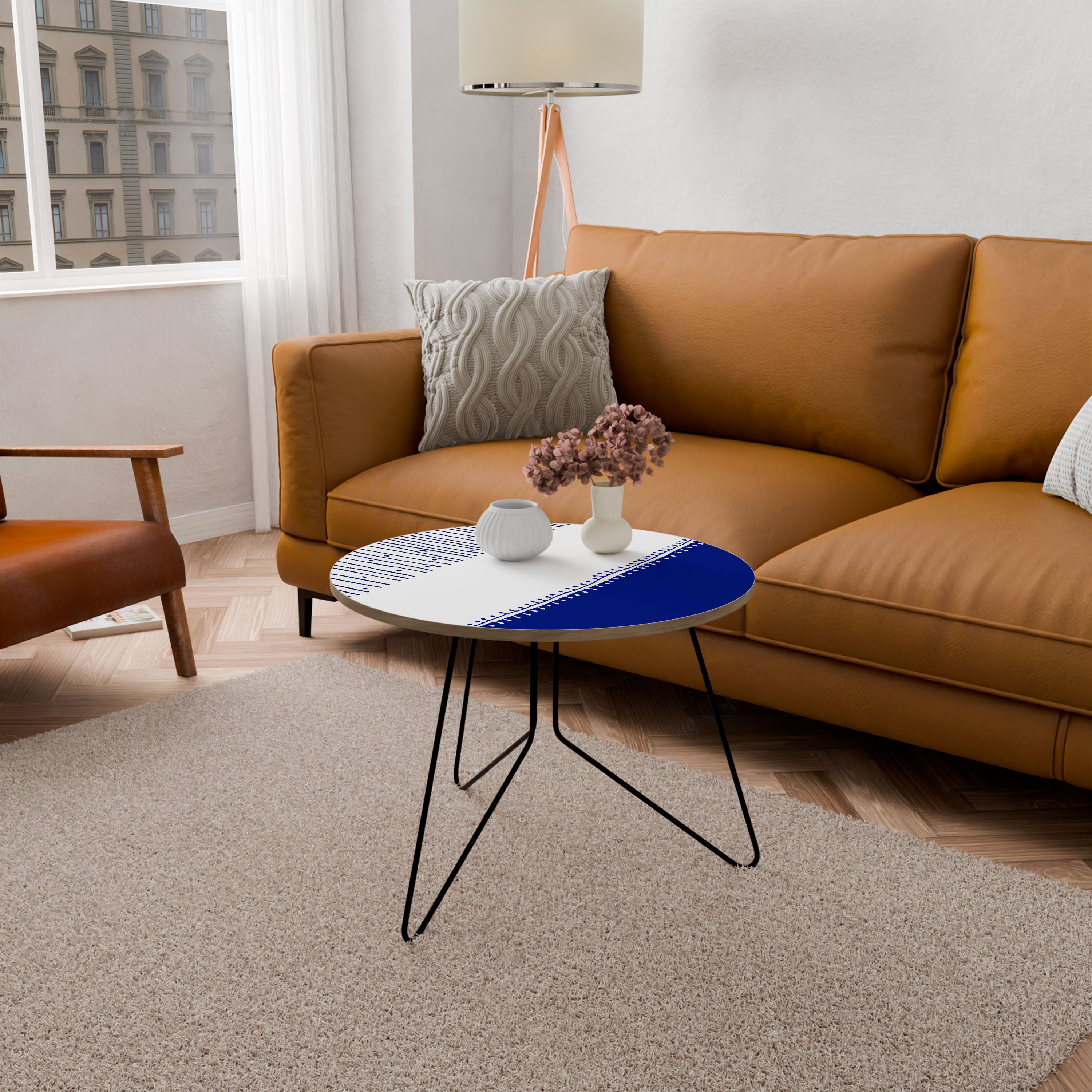 BLUE HARMONY DESIGN Stolik kawowy duży
