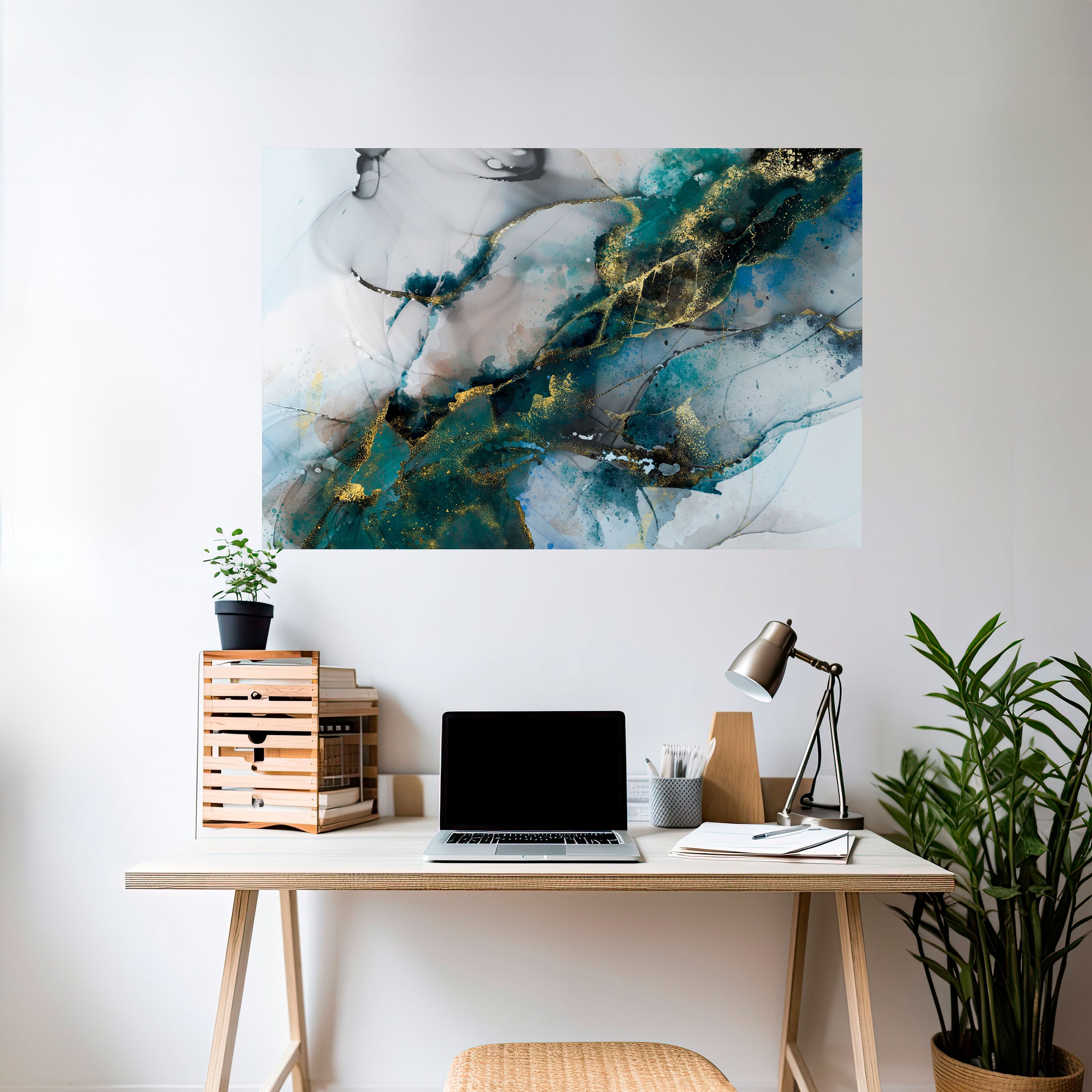 SERENE DRIFT Naklejka/Plakat poziomy