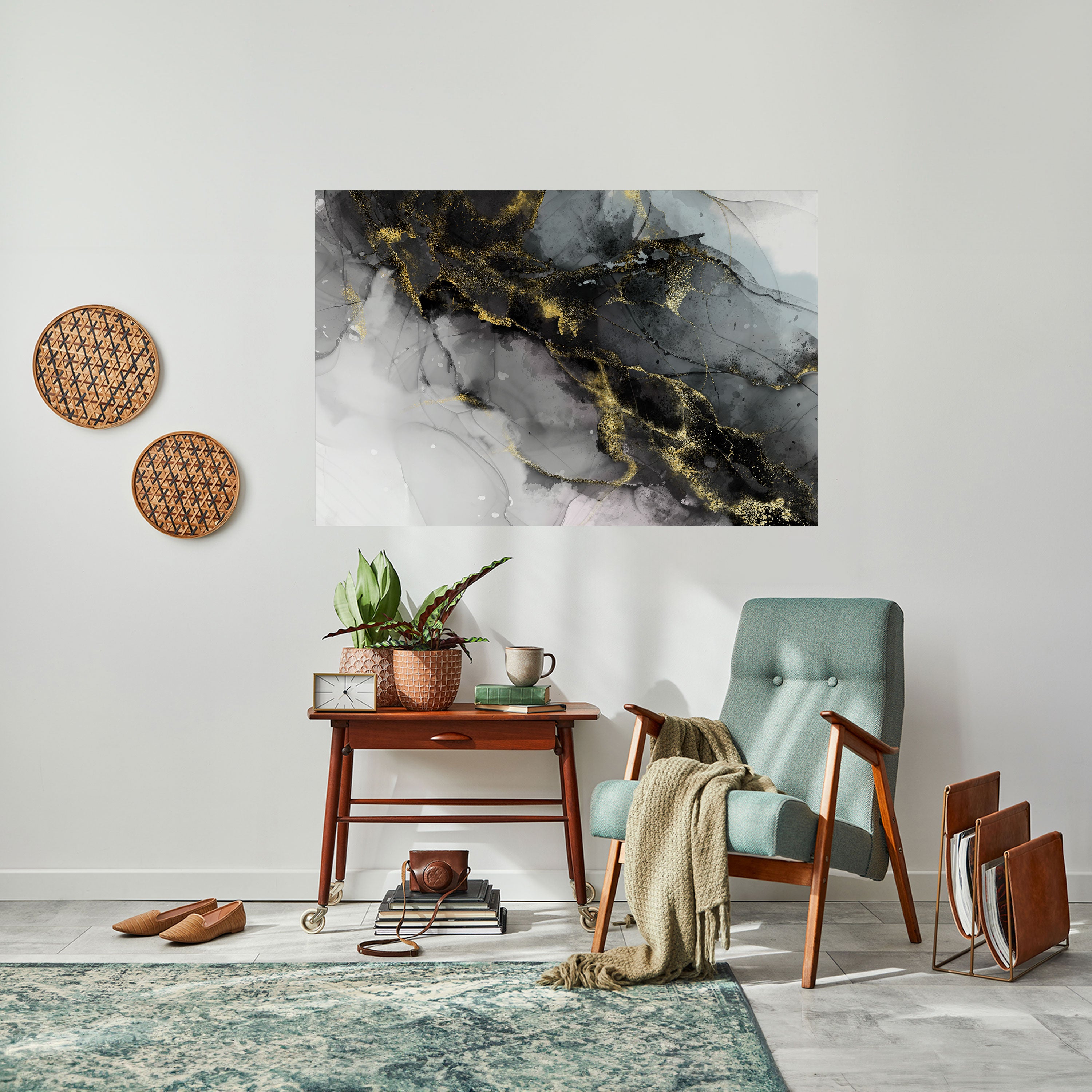 TRANQUIL WHISPERS Naklejka/Plakat poziomy