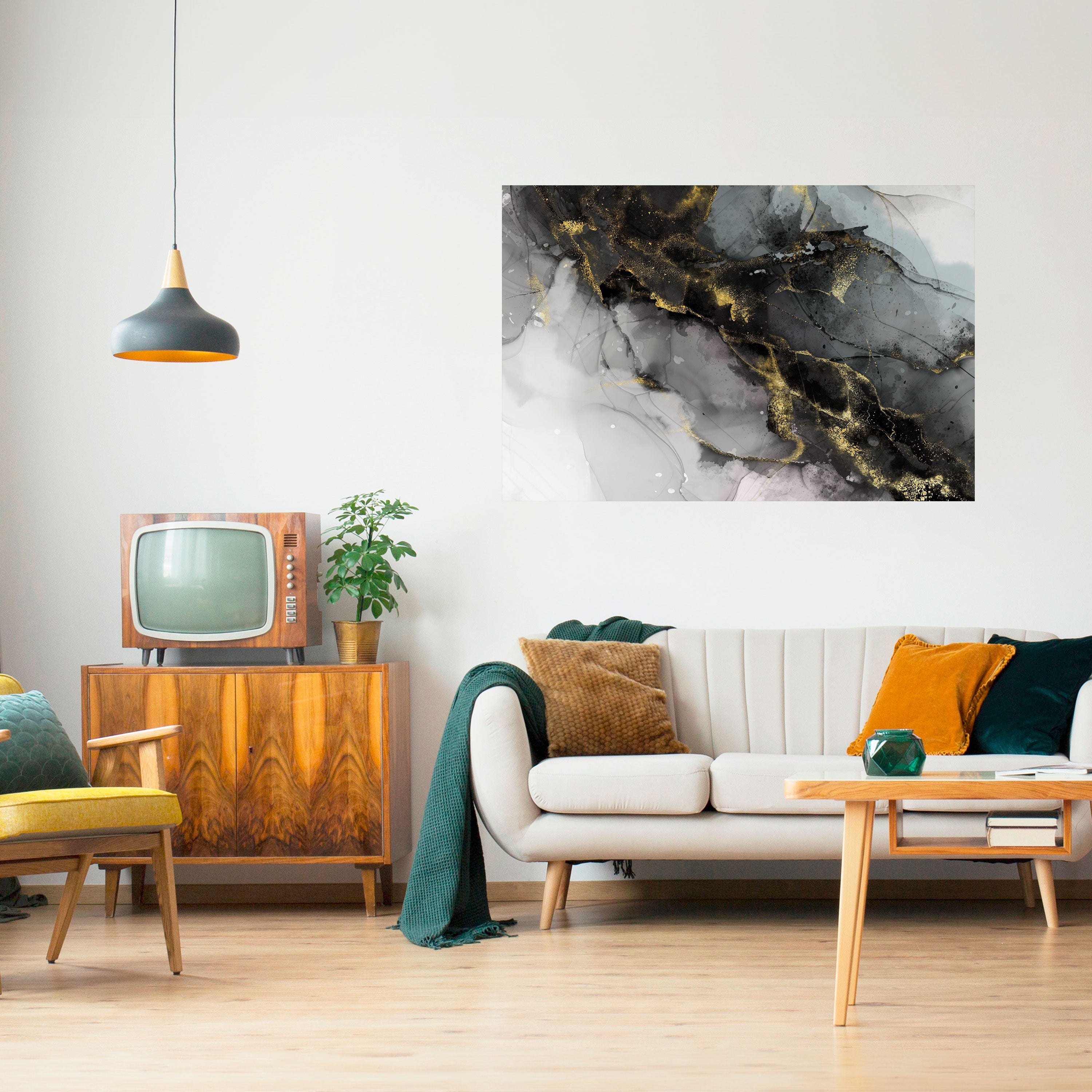 TRANQUIL WHISPERS Naklejka/Plakat poziomy