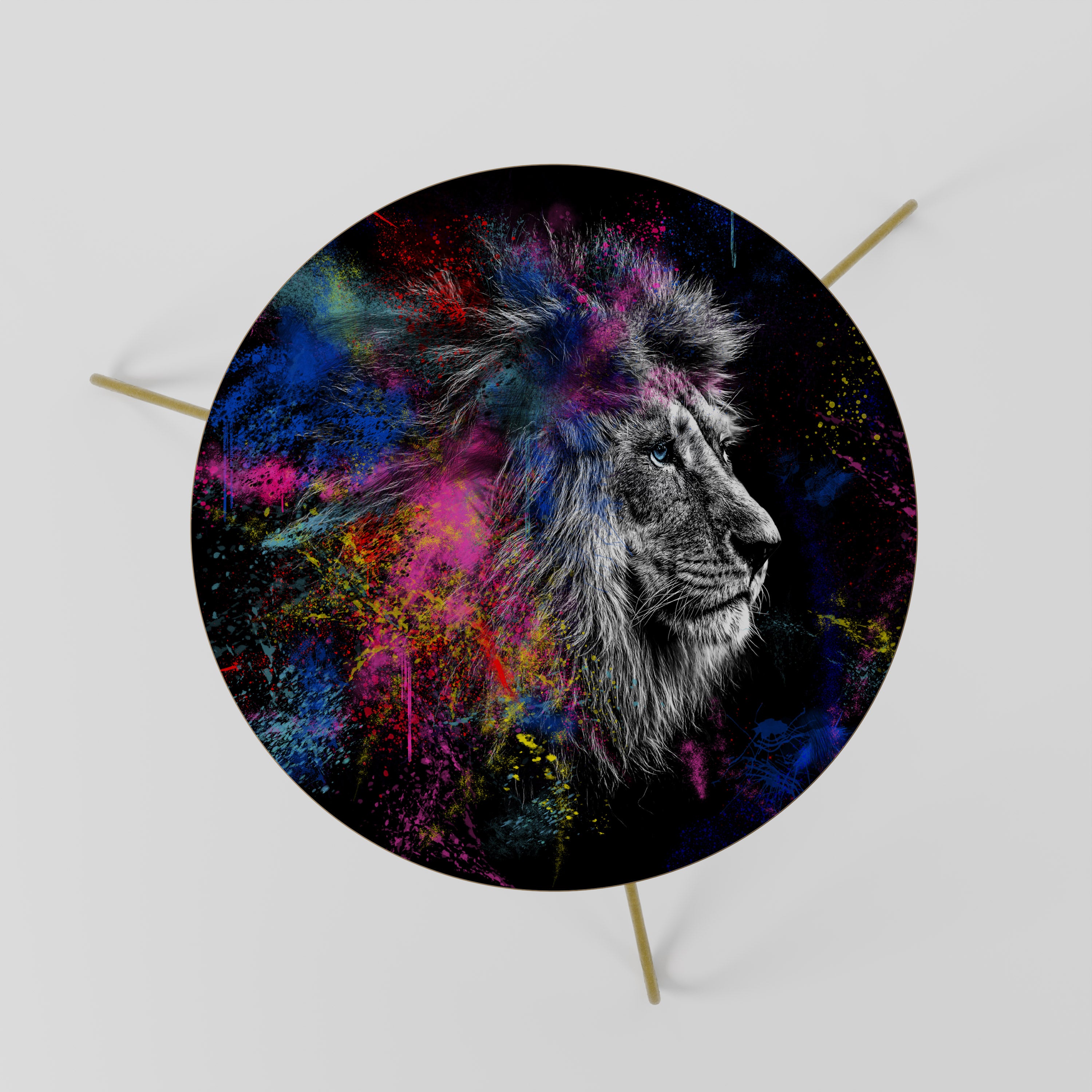 LION ARTISTRY Stolik kawowy mały